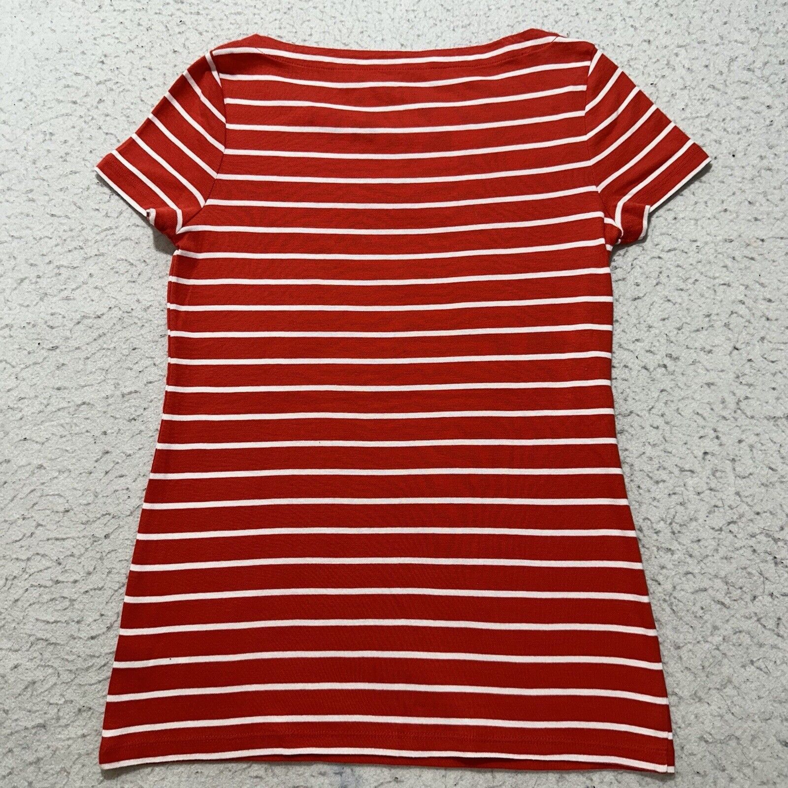 Other Talbots P Red White Stripe Short Sleeve T Shirt Palm Tree Size S / US 4 / IT 40 - 9 Thumbnail