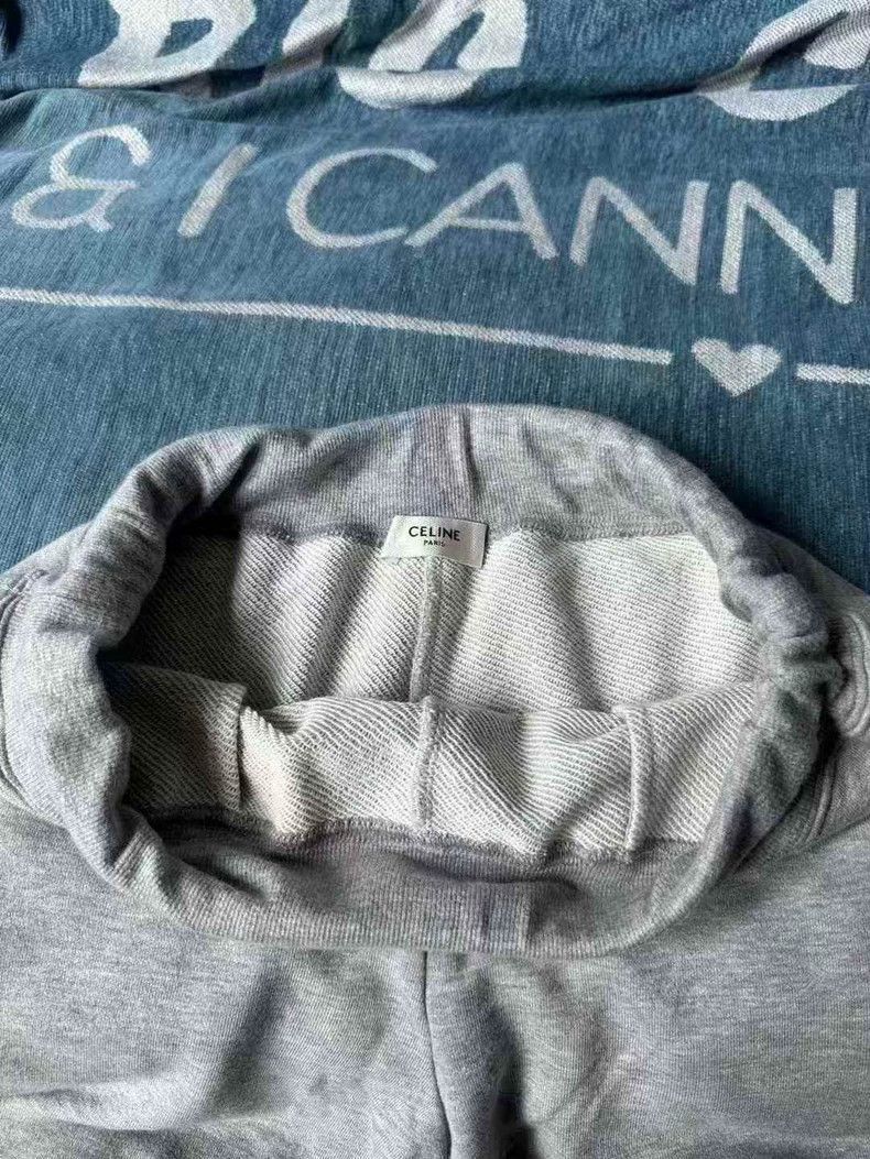 Celine Celine Gray Shorts with Cashmere Material Size US 30 / EU 46 - 2 Thumbnail
