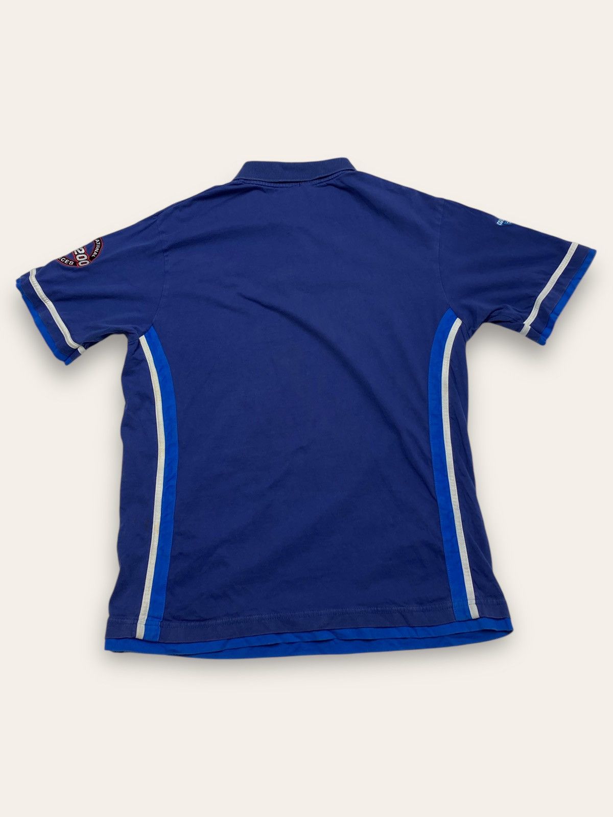 Vintage Vintage NORTH WEST KENNEDY Racing Many Logos Polo Shirt Y2K Size US S / EU 44-46 / 1 - 8 Thumbnail