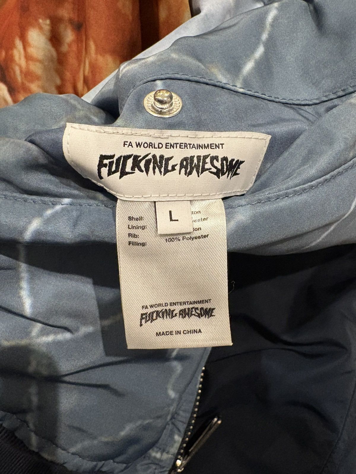 Fucking Awesome RARE fucking awesome reversible mushroom cloud bomber Size US L / EU 52-54 / 3 - 5 Thumbnail