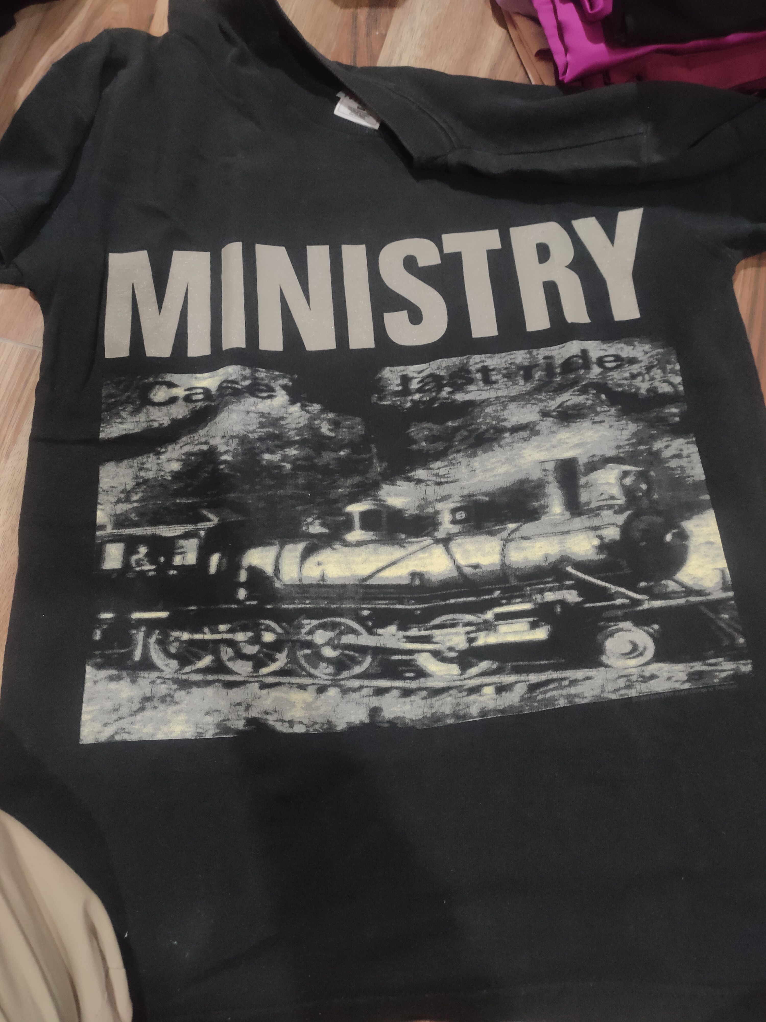 Band Tees Vintage Ministry band 90s tee Size US S / EU 44-46 / 1 - 5 Thumbnail