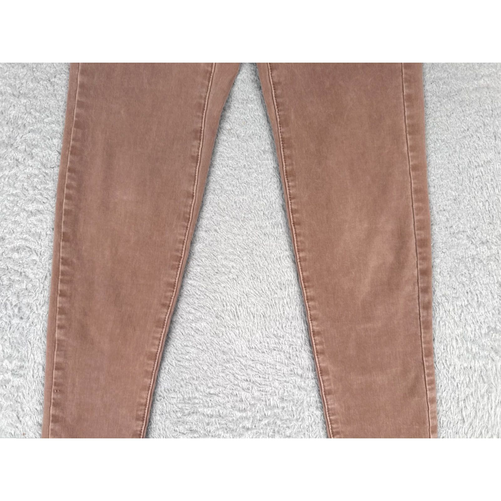 American Eagle Outfitters American Eagle Outfitters Jeans Women 0 Blush Jegging Skinny Raw Hem Stretch 360 Size 25" / US 0 / IT 36 - 3 Thumbnail