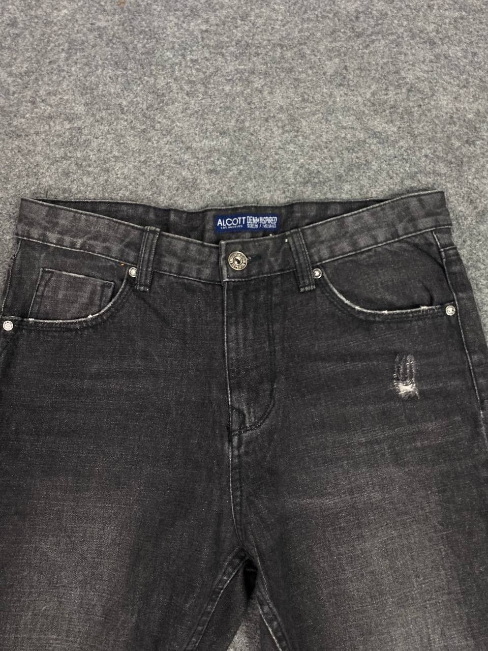 Japanese Brand allcot denim inspired distressed nice design Size 32" / US 10 / IT 46 - 7 Thumbnail