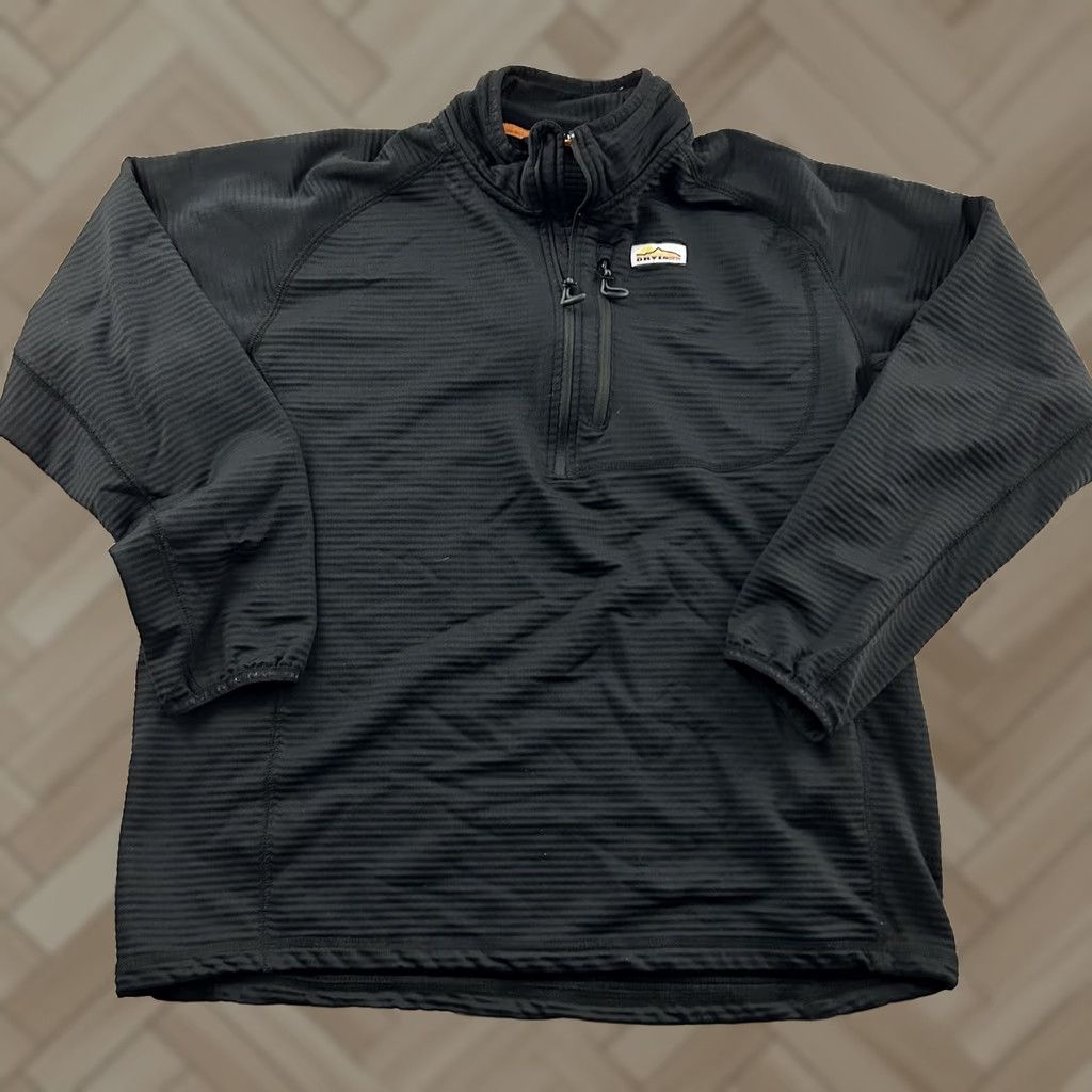 Orvis Orvis Trout Bum Pullover 1/4 Zip Jacket Men M Black Shirtpullover Size US M / EU 48-50 / 2 - 1 Thumbnail