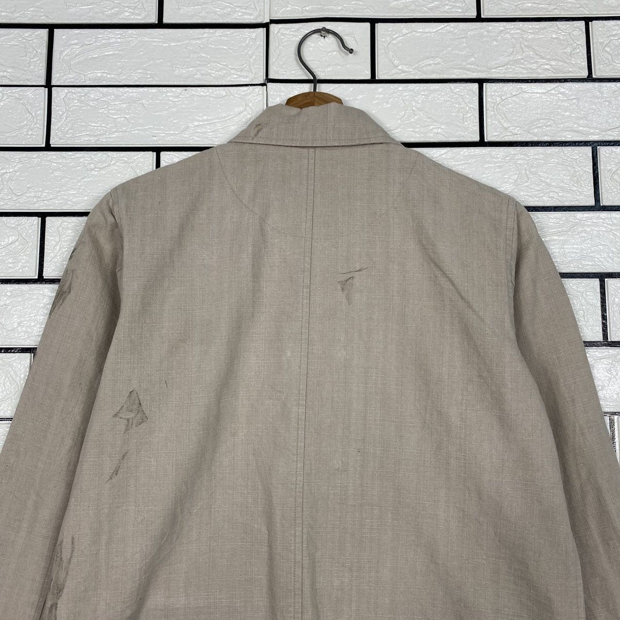 Issey Miyake 📌Vintage Chore Work Jacket Gita Duck Canvas Size US M / EU 48-50 / 2 - 10 Thumbnail
