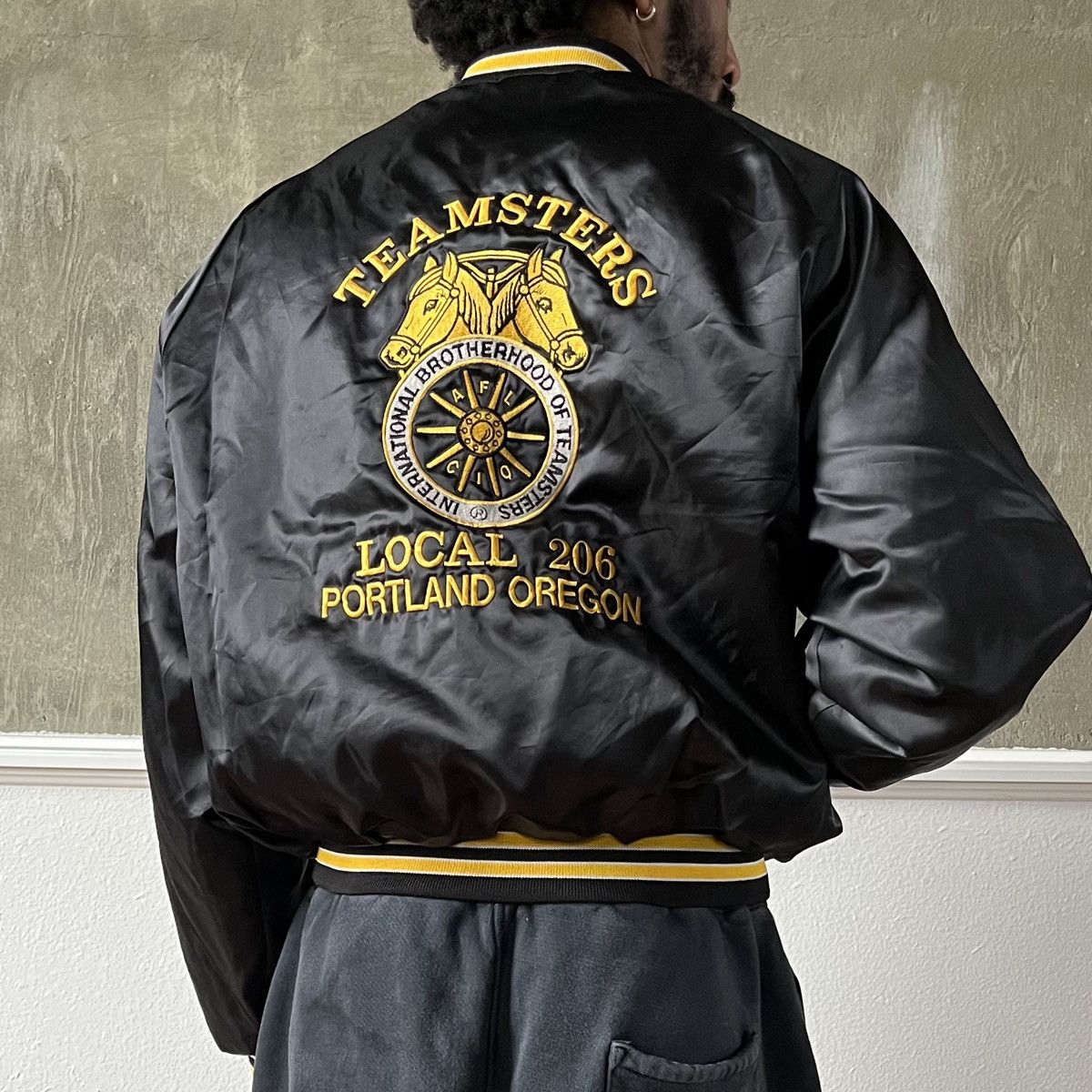 Vintage Vintage Teamster Jacket - 80’s Size US L / EU 52-54 / 3 - 5 Thumbnail