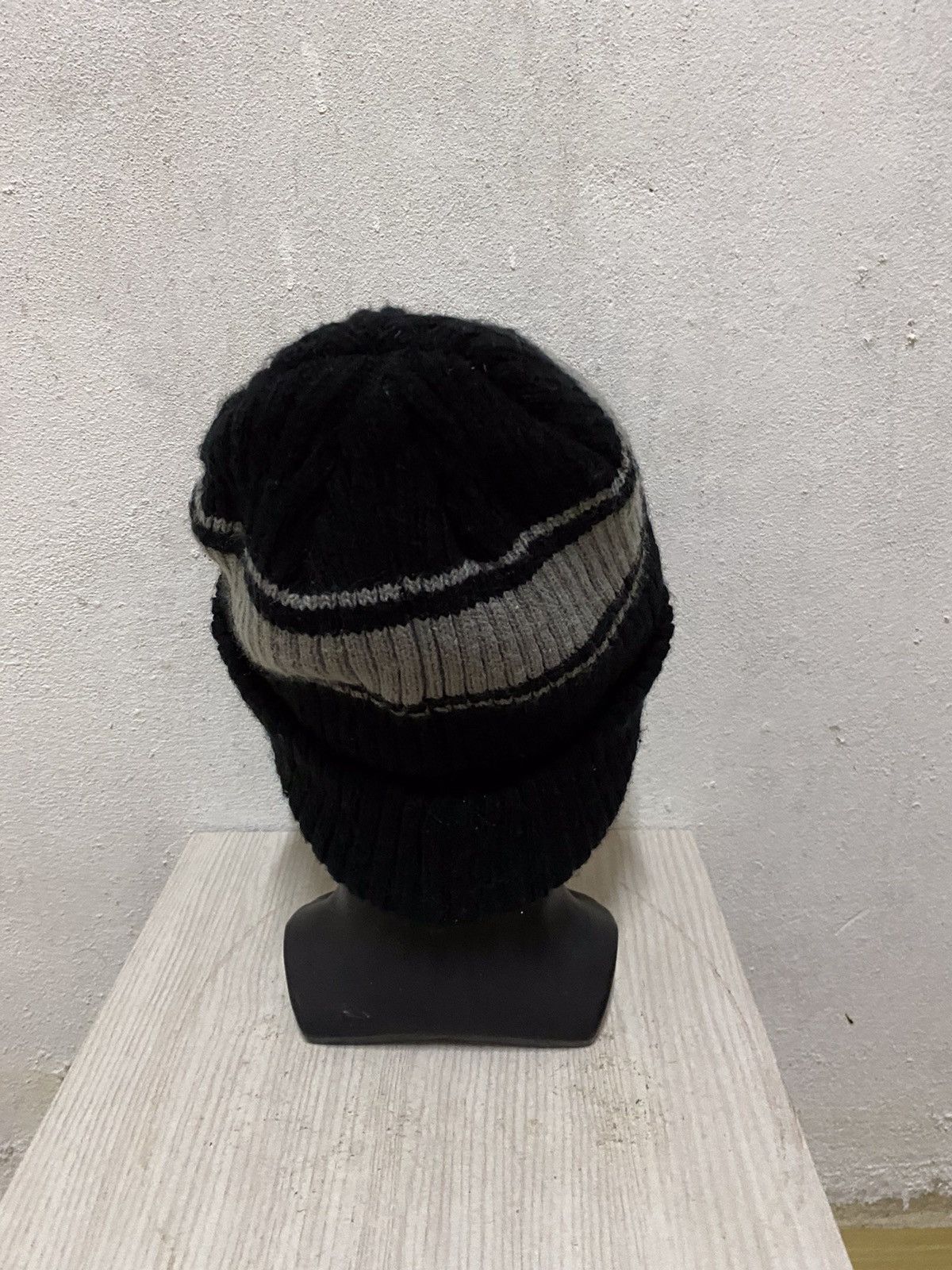 Champion × Vintage Vintage Champion Stripe Design Beanie Hat Size ONE SIZE - 4 Thumbnail