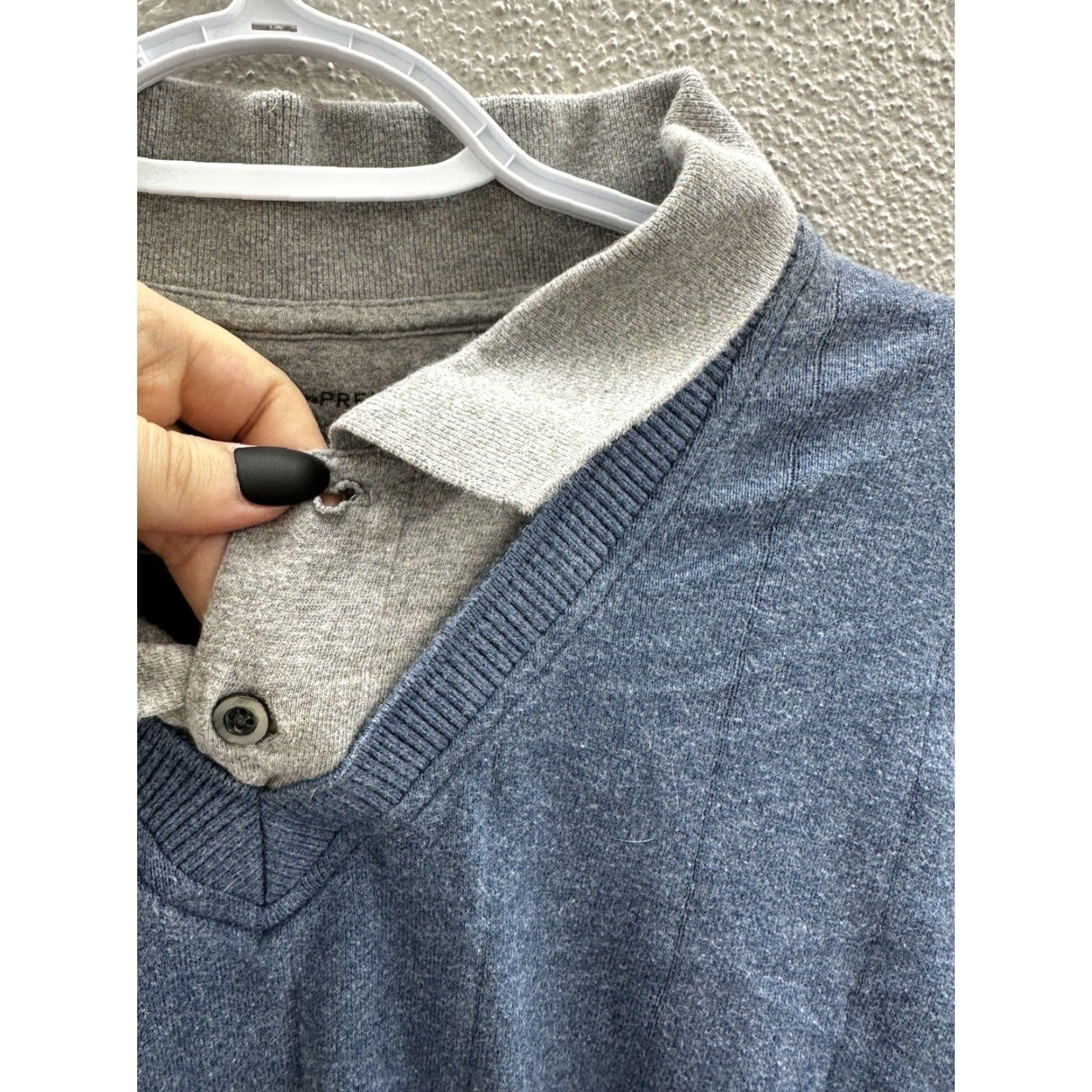 Dockers VINTAGE is not applicable; use no. Dockers Premium Mens Shirt XL Blue Long Sleeve Collar Shirt Mens XL Blue Long Sleeve Dockers Size US XL / EU 56 / 4 - 4 Thumbnail