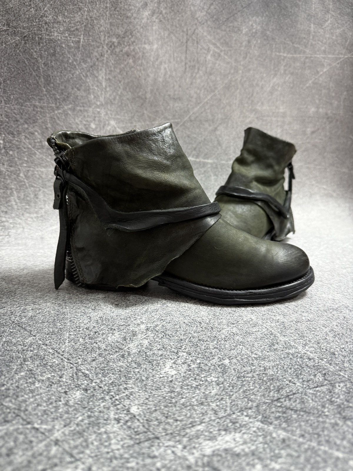 A.S. 98 Airstep Guidi 14h Addiction Style Leather Boots