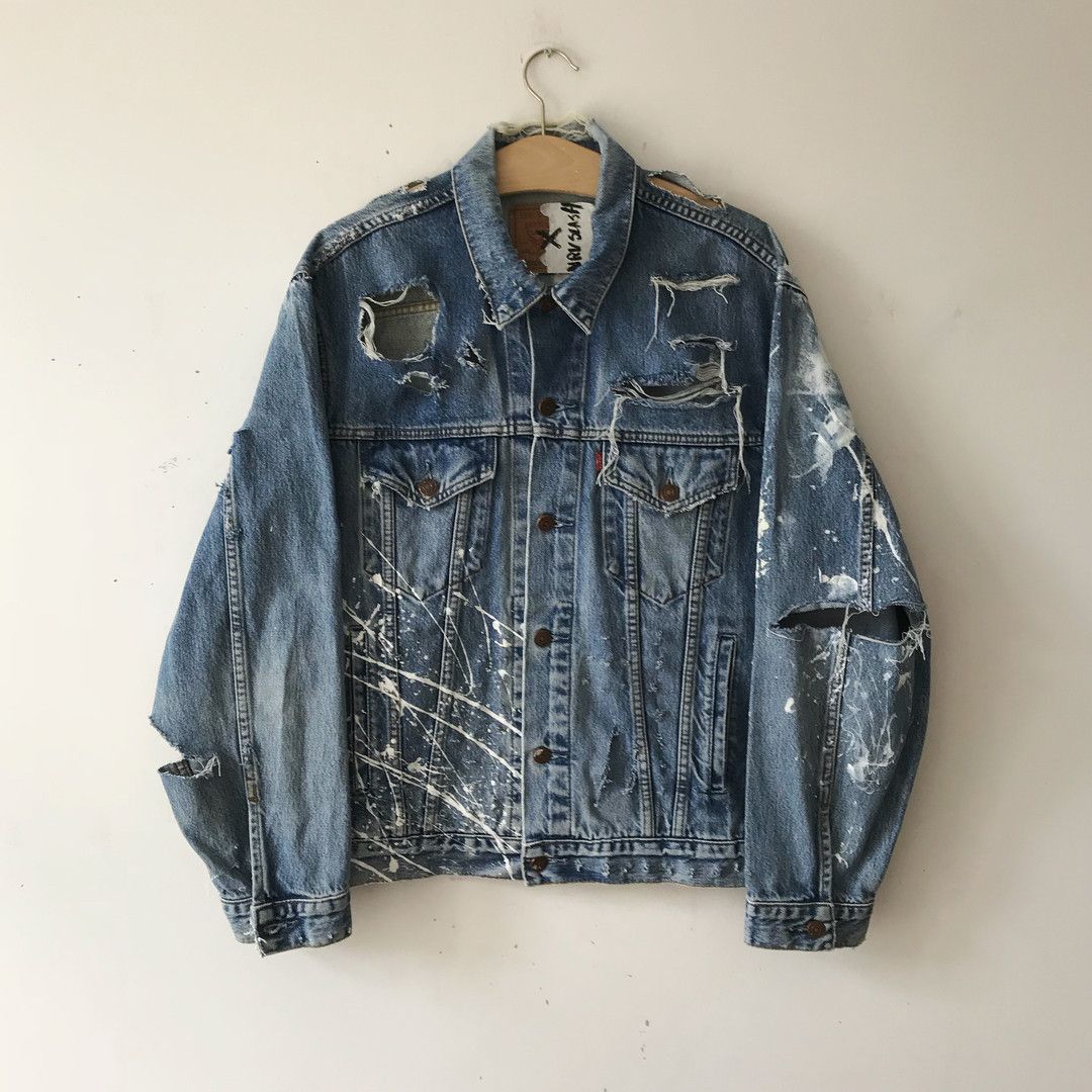 Handmade × Japanese Brand SKULL CUSTOM JACKET LIL PEEP JACKET RAP JACKET opium jacket Size US M / EU 48-50 / 2 - 7 Thumbnail