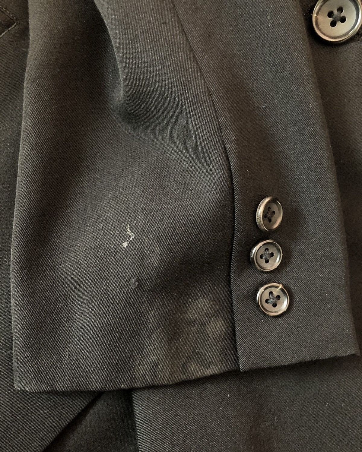 Yohji Yamamoto Yohji Yamamoto Pour Homme Suit + Trousers Size 44L - 3 Thumbnail