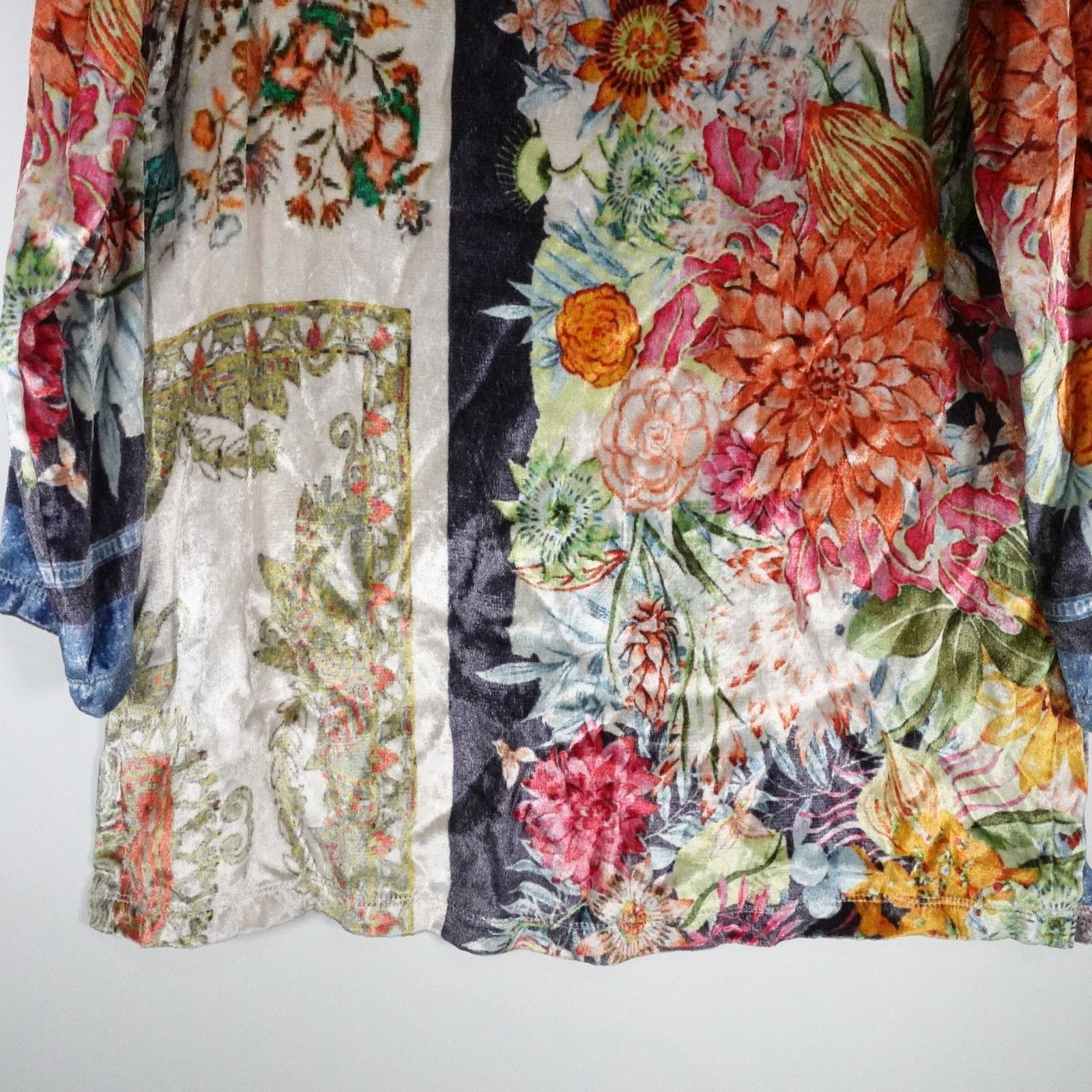 Soft Surroundings Soft Surroundings S Ashbury Velvet Tunic Top Size S / US 4 / IT 40 - 3 Thumbnail