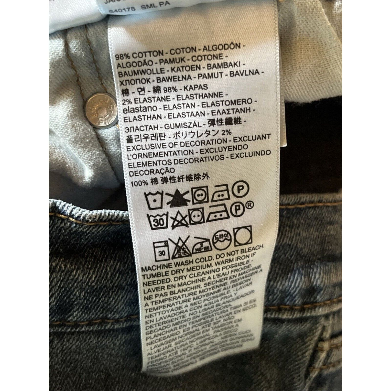 Levi's Levi's 505 Men’s Jeans 30x30 Fit Regular Fit Outdoor Cotton Size US 30 / EU 46 - 10 Thumbnail