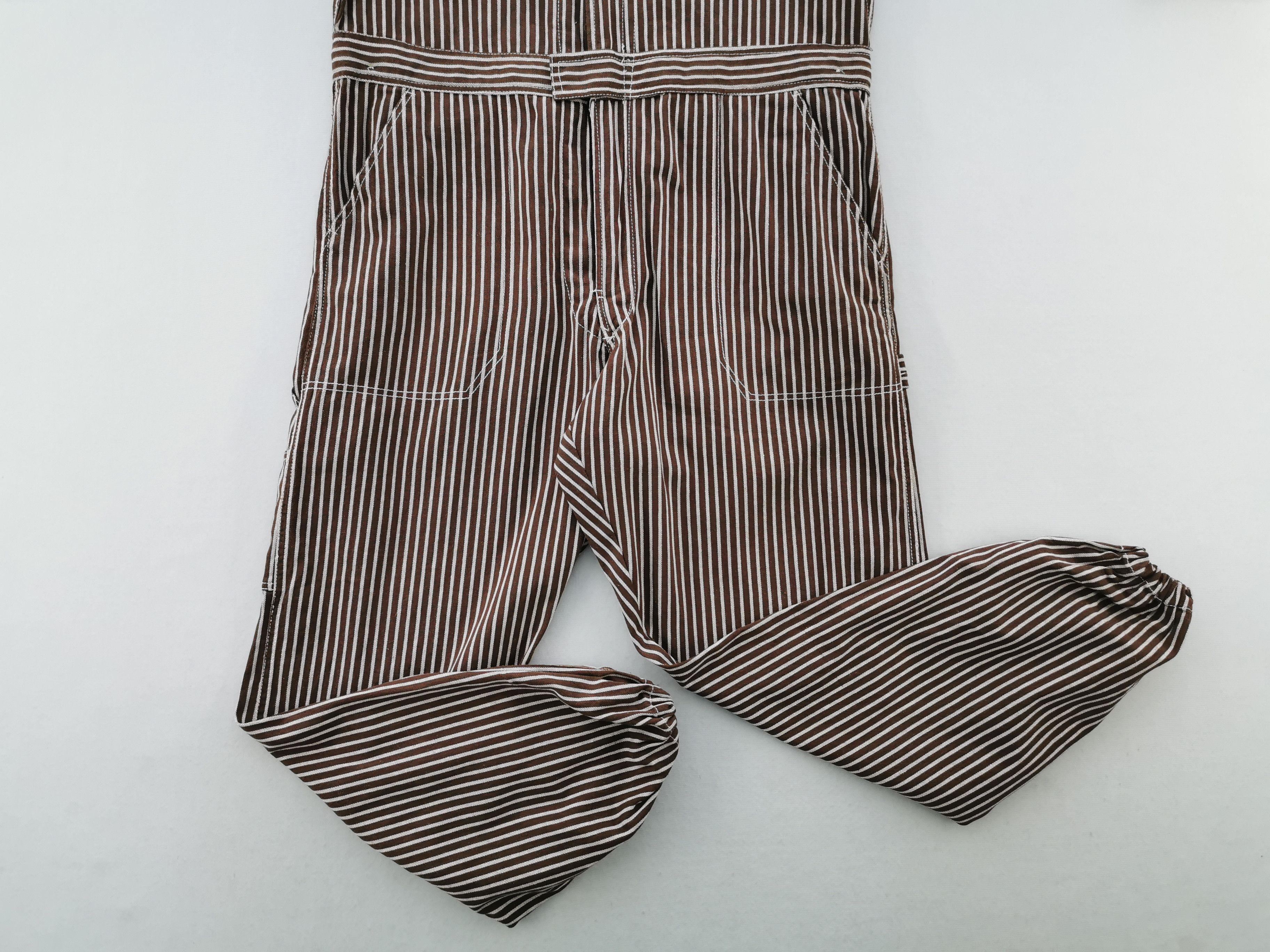 Vintage Vintage 90s Dogman Hickory Denim Coveralls Size L Size US 38 / EU 54 - 5 Thumbnail