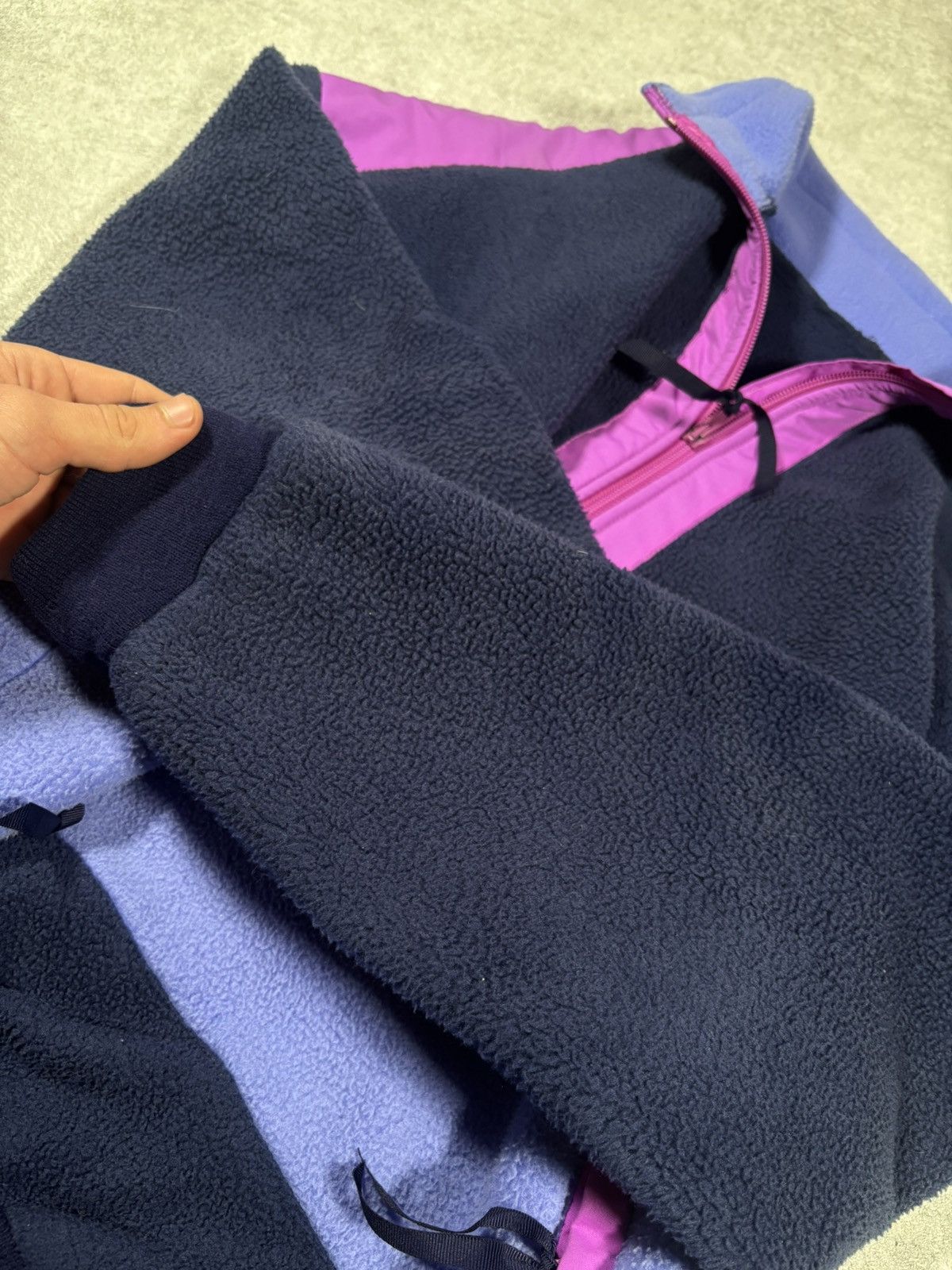 Berghaus Vintage Berghaus Aztec Fleece Quarter Zip Pullover Gorpcore Size US L / EU 52-54 / 3 - 5 Thumbnail