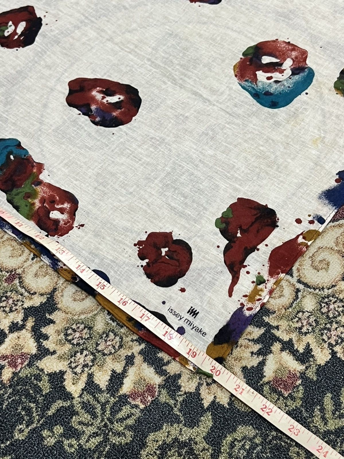 Issey Miyake × Japanese Brand Vintage Issey Miyake Scarf Size ONE SIZE - 4 Thumbnail
