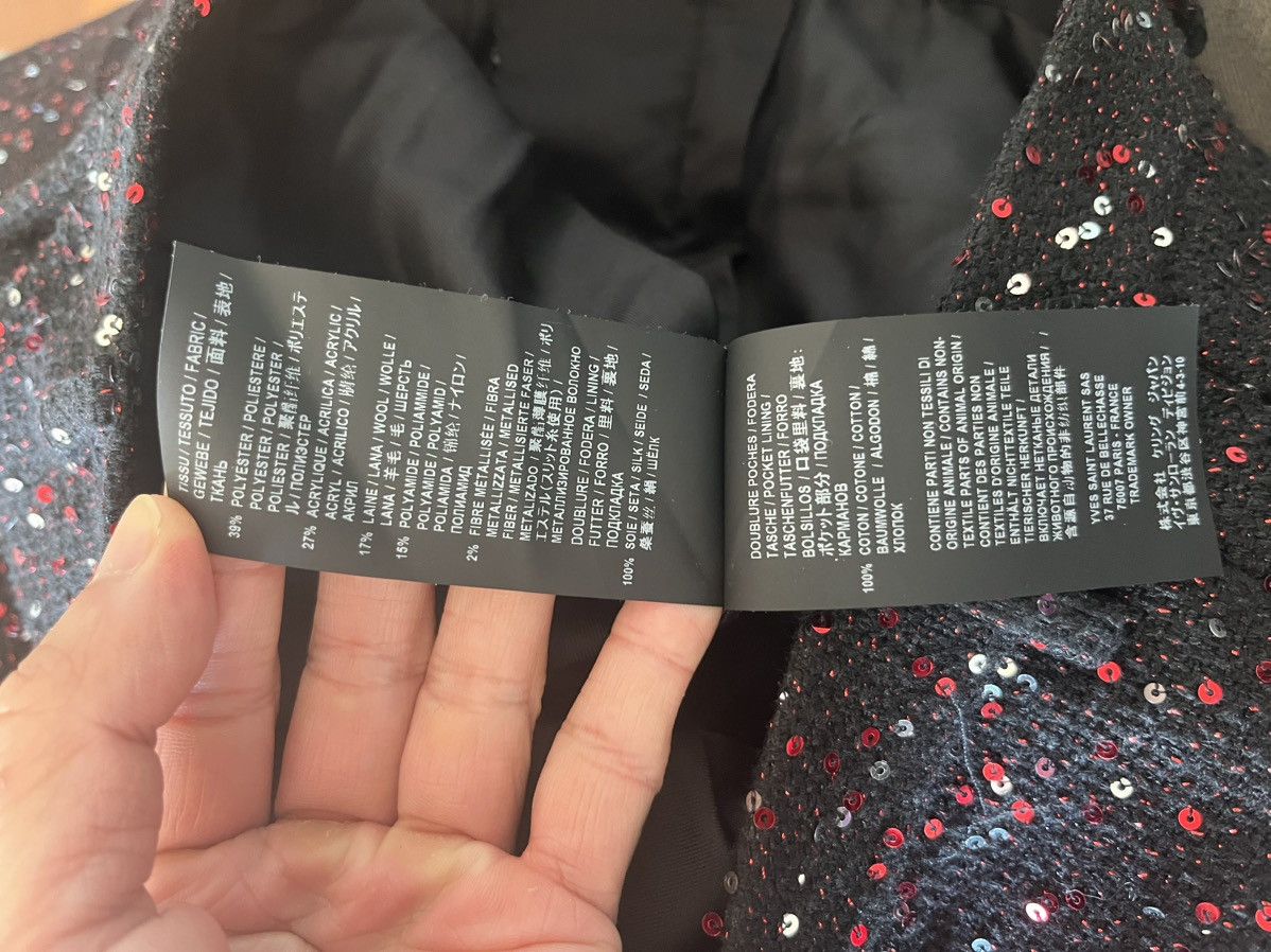 Saint Laurent Paris sequins pants size46 Size US 30 / EU 46 - 13 Thumbnail