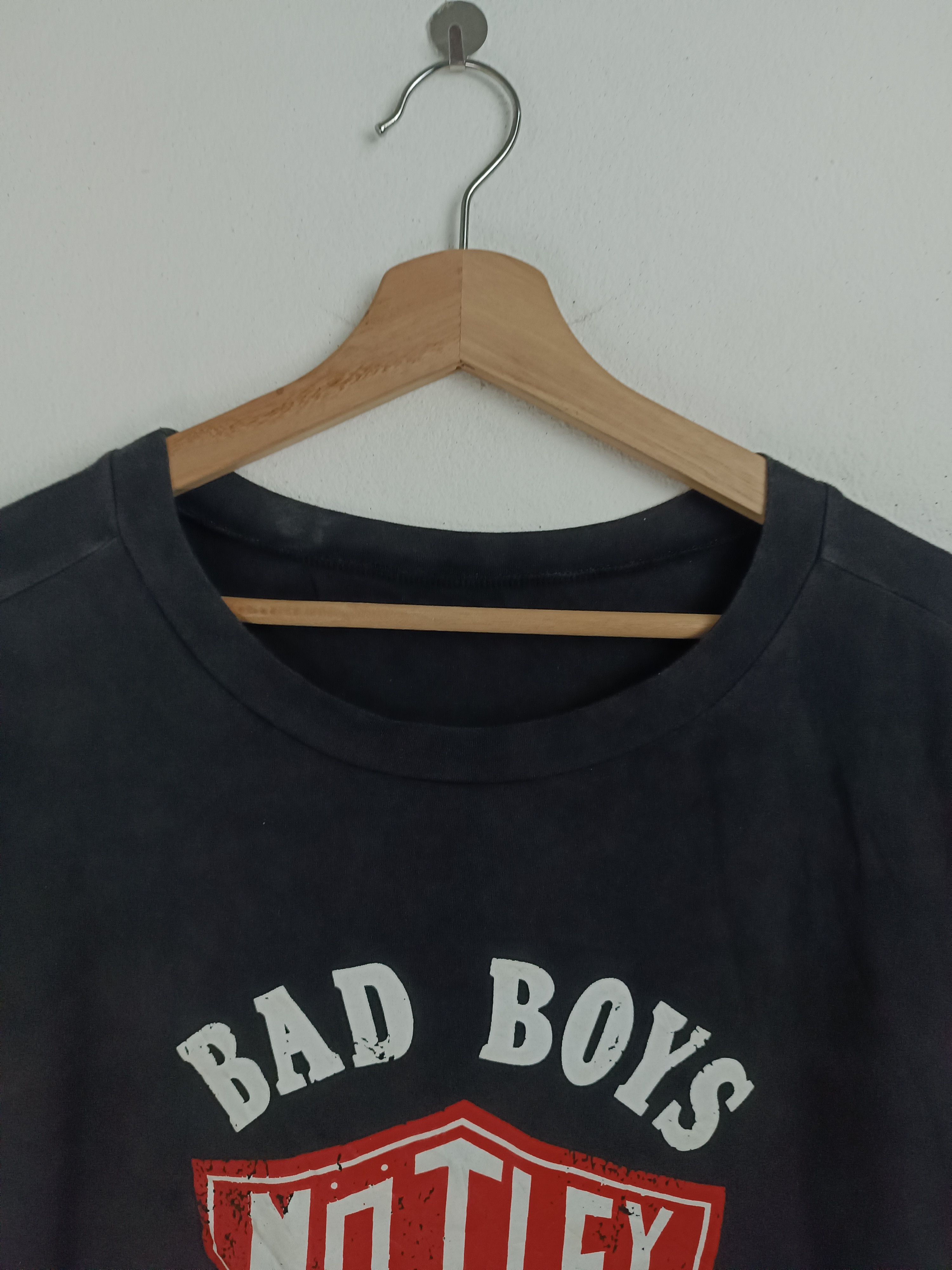 Band Tees VINTAGE BAD BOYS MOTLEY CRUE HOLLYWOOD CA VERY RARE Size US M / EU 48-50 / 2 - 8 Thumbnail