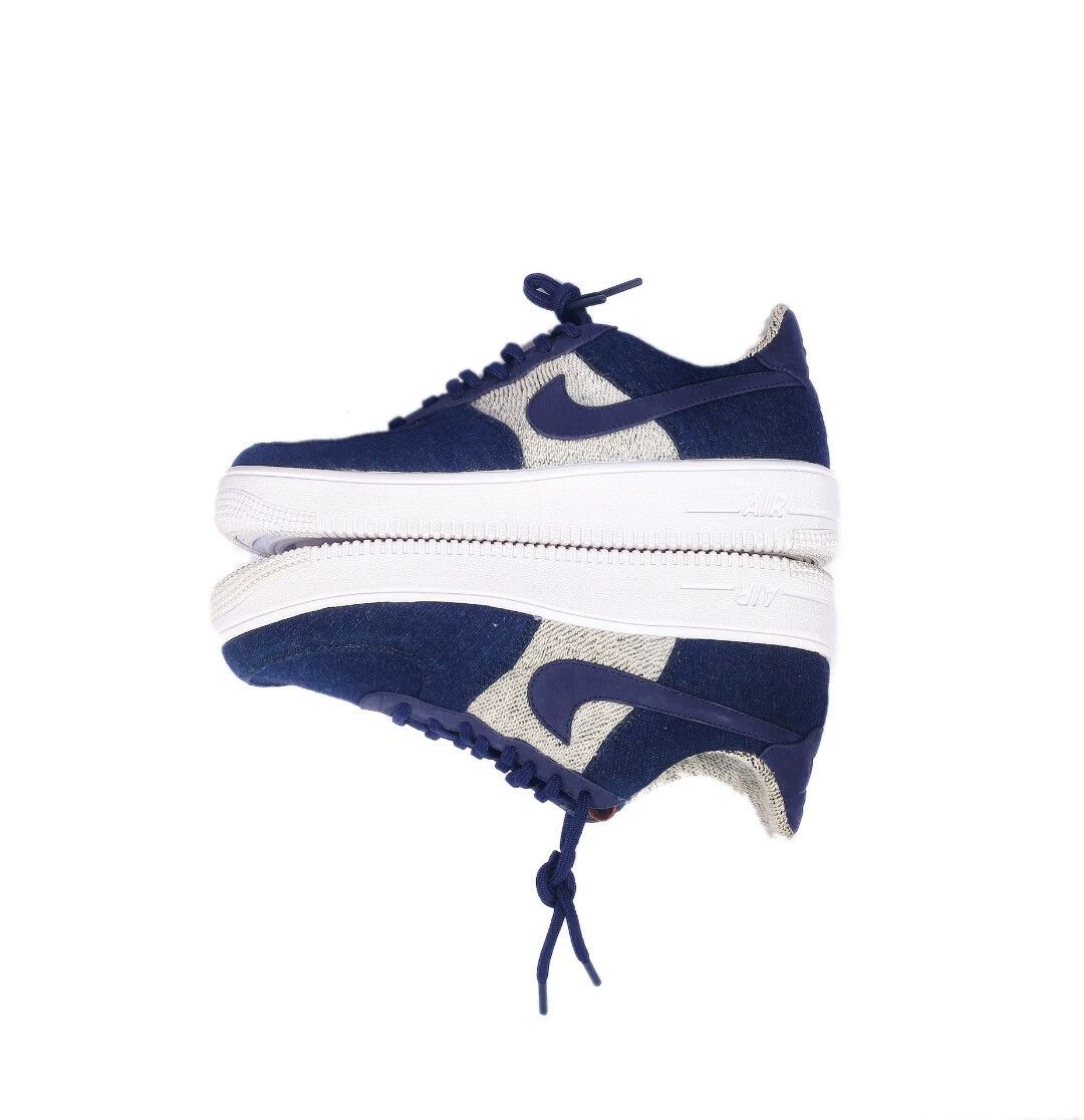 Nike Nike AF1 Ultraforce Loopwheeler Indigo Colorblock US9 5xWorn Size US 9.5 / EU 42-43 - 4 Thumbnail