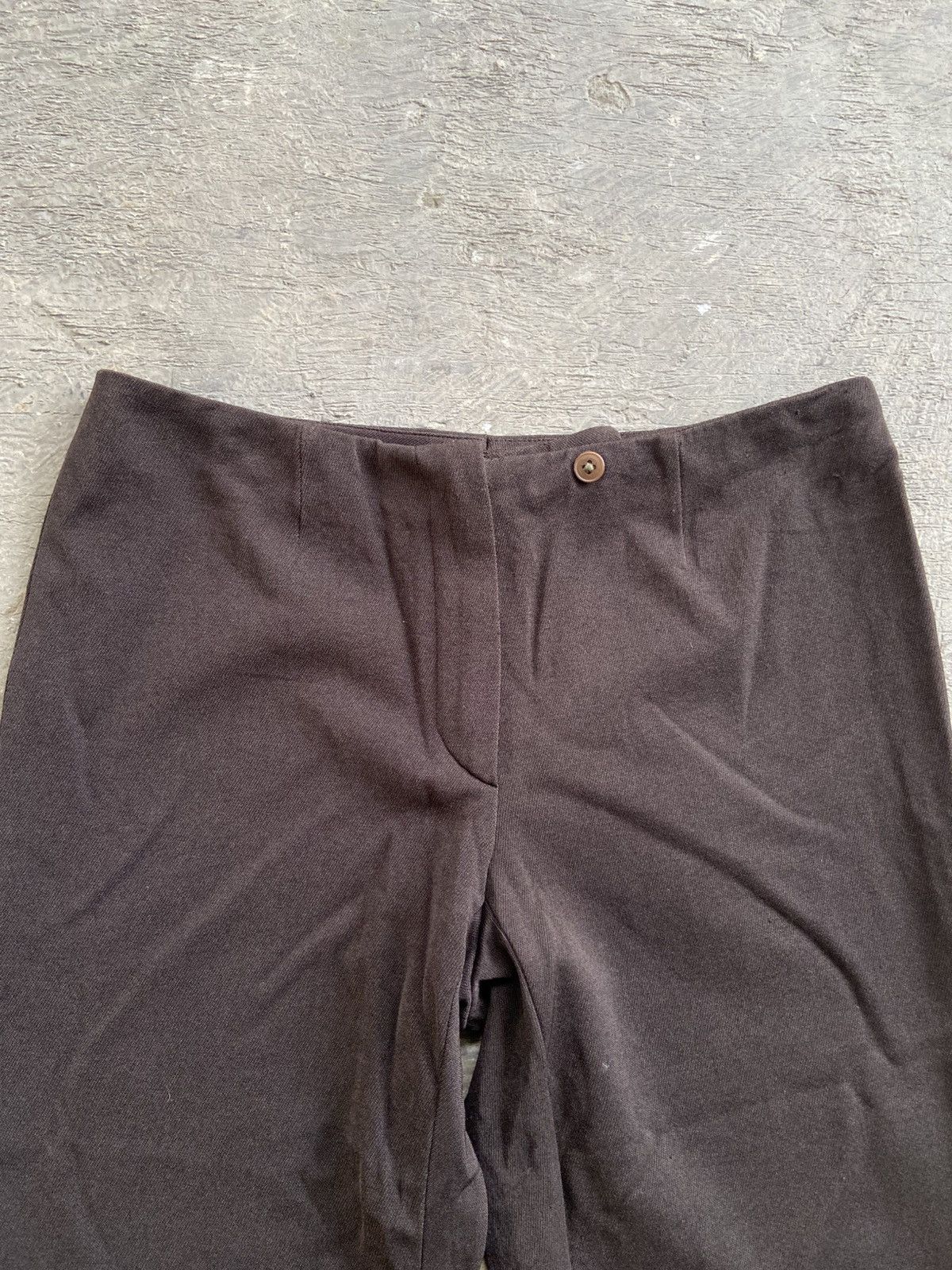 Prada 1990s Prada - Nylon Rayon Trousers Pants Size 30" / US 8 / IT 44 - 3 Thumbnail