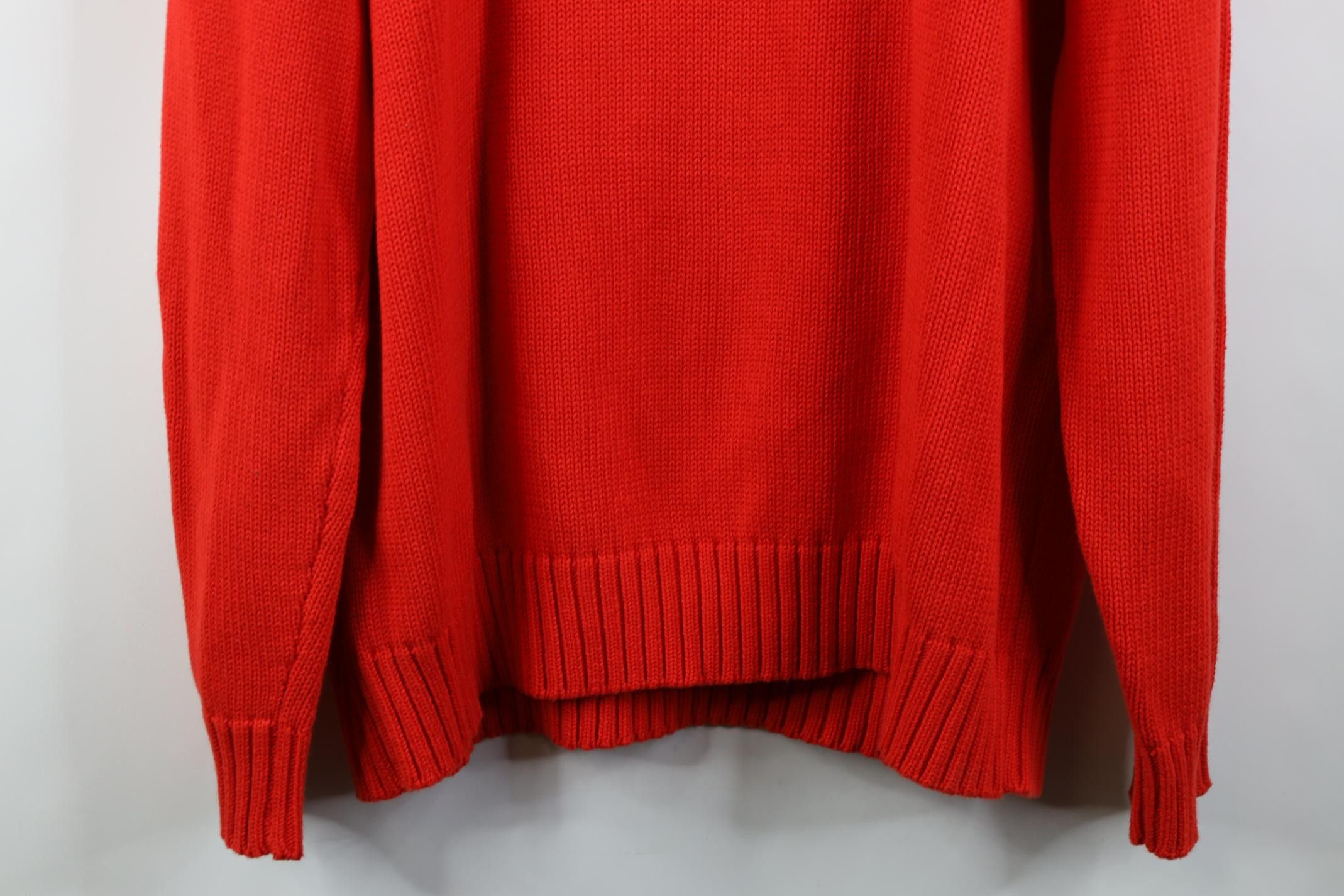 Polo Ralph Lauren Deadstock Vintage 90s Ralph Lauren Cotton Crewneck Sweater Size US XL / EU 56 / 4 - 11 Thumbnail