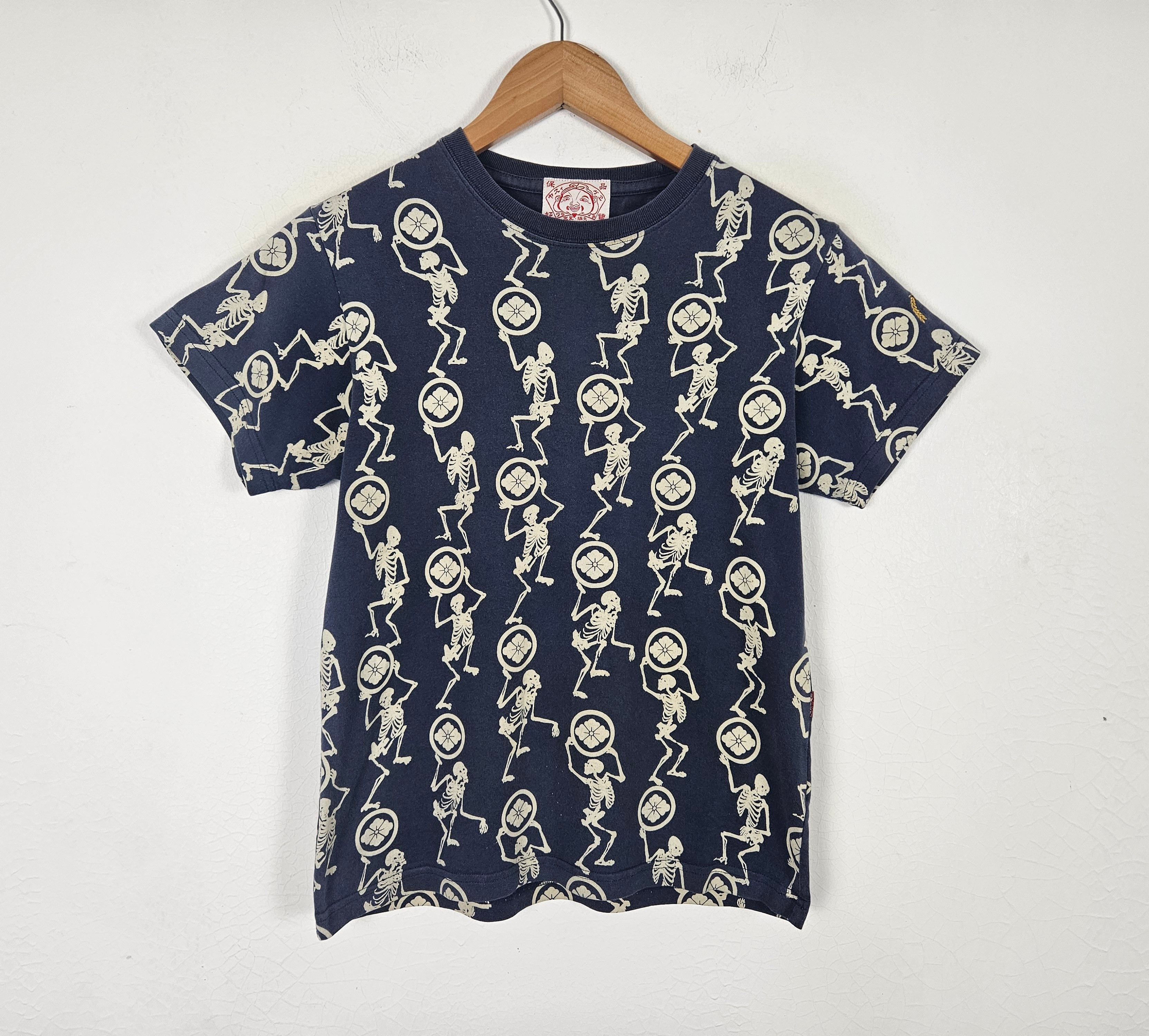 Evisu Evisu skeleton Shirt Size US S / EU 44-46 / 1 - 2 Thumbnail
