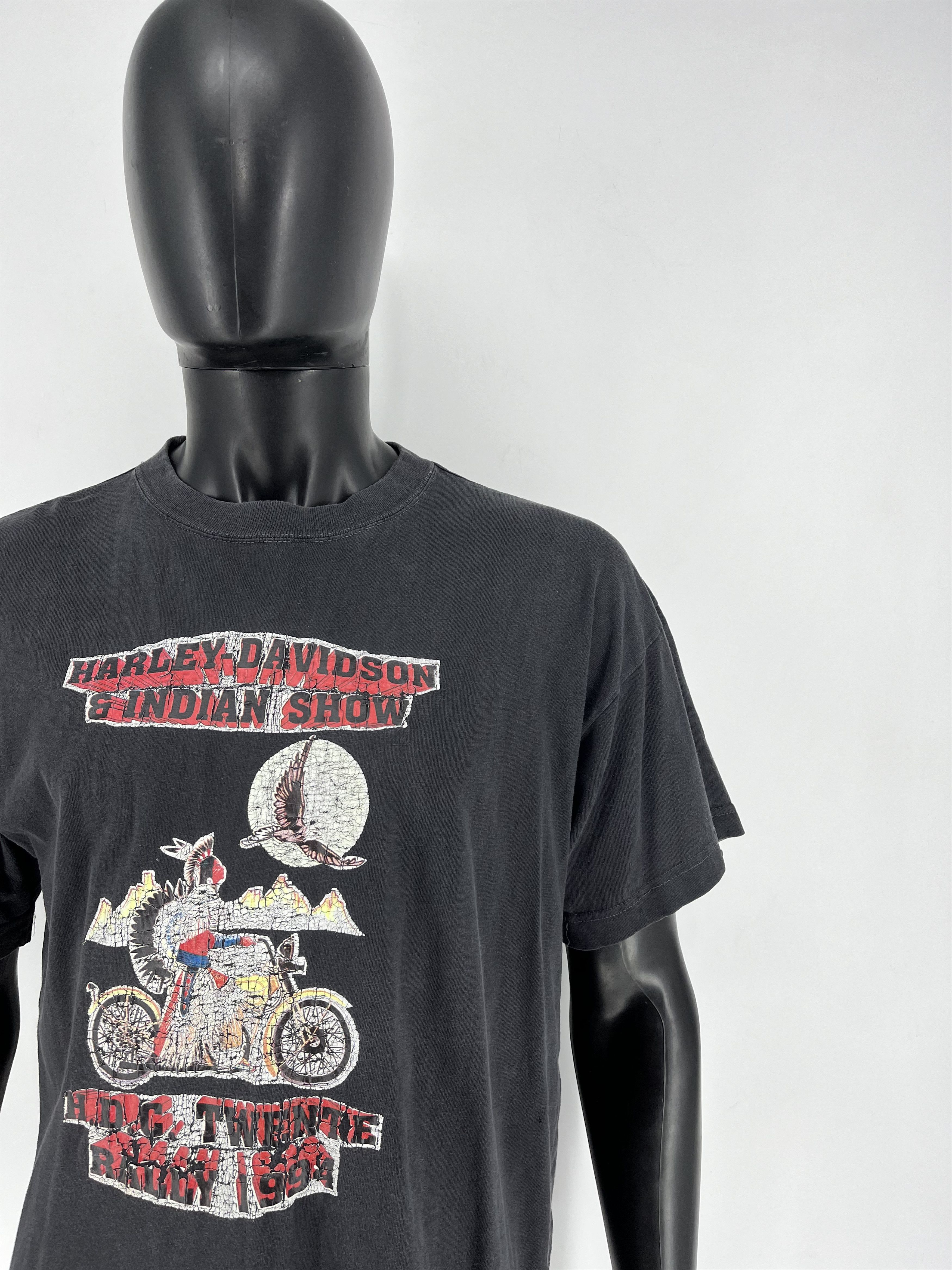 Harley Davidson harley davidson INDIAN SHOW H.D.C. TWENTE RALLY 1994 Size US XL / EU 56 / 4 - 7 Thumbnail