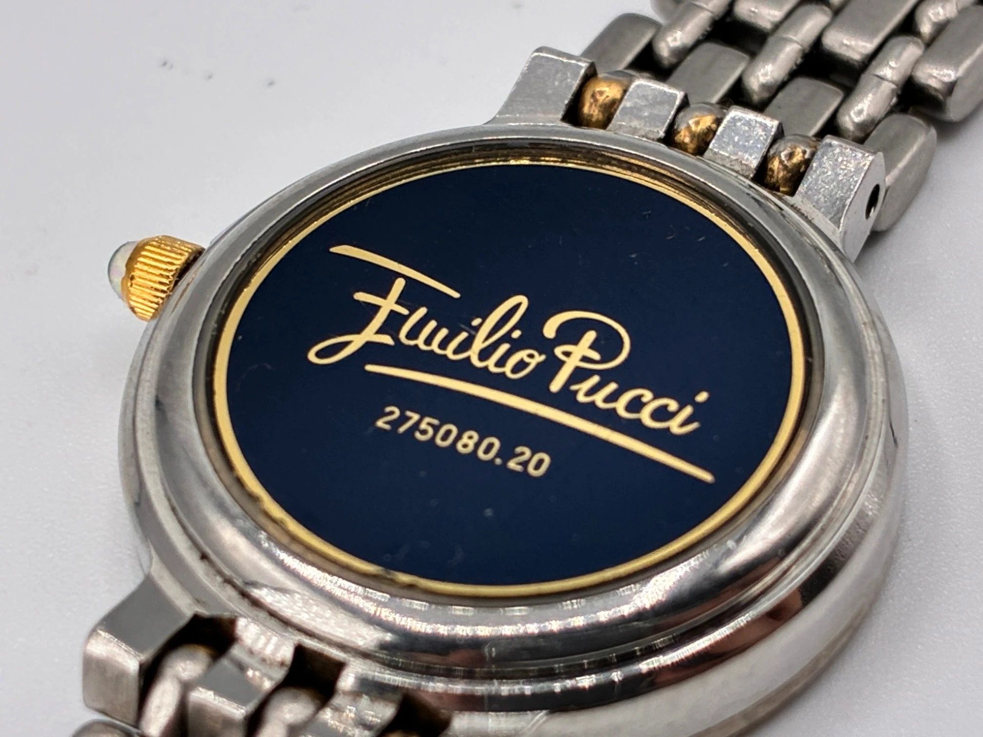 Emilio Pucci Emilio Pucci Vintage Swiss Two-Tone Roman Numeral Watch Size ONE SIZE - 2 Thumbnail