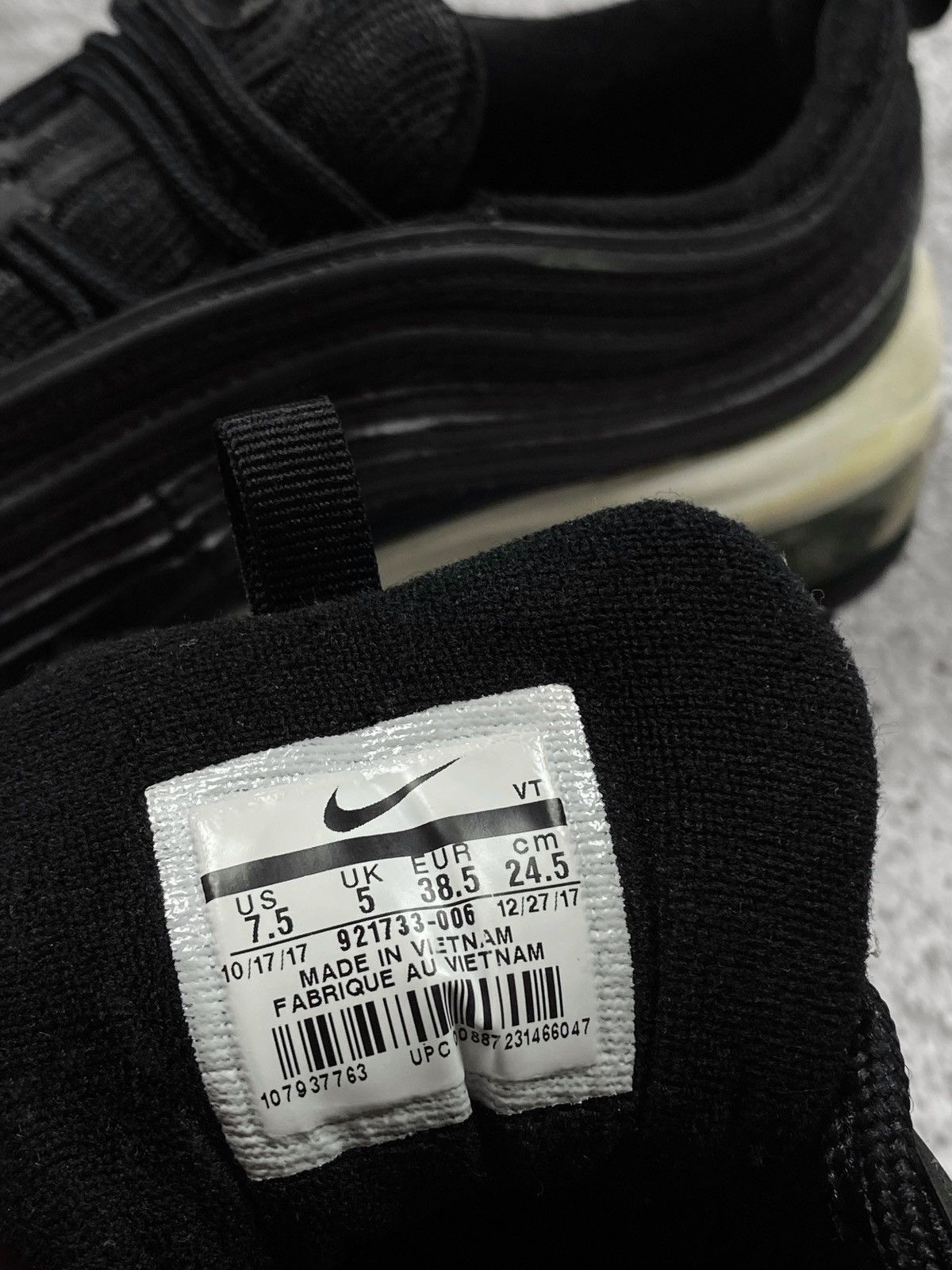Nike Nike Air Max 97 Black Reflective Size US 7.5 / IT 37.5 - 10 Thumbnail