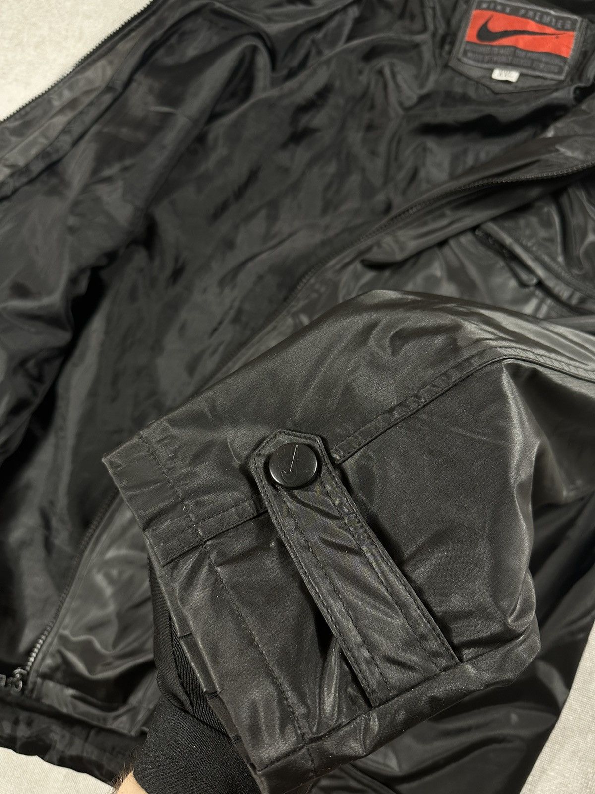 Nike Nike Premier Vintage Zip Jacket Leather Look Size US XL / EU 56 / 4 - 7 Thumbnail