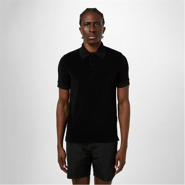 o1g2r1mq0724 Polo Shirts in Black