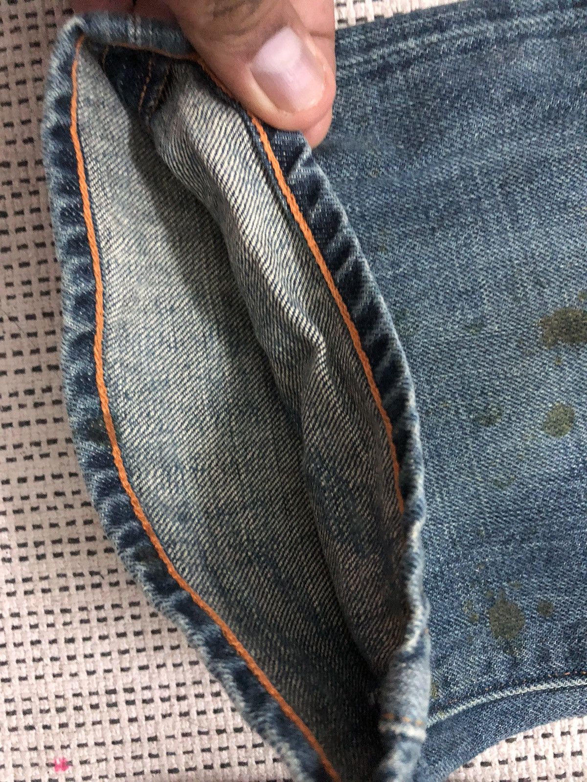 Ralph Lauren × Vintage ❗️LAST CALL ❗️Vintage Distressed Ralph Lauren denim w34/35 Size US 34 / EU 50 - 9 Thumbnail