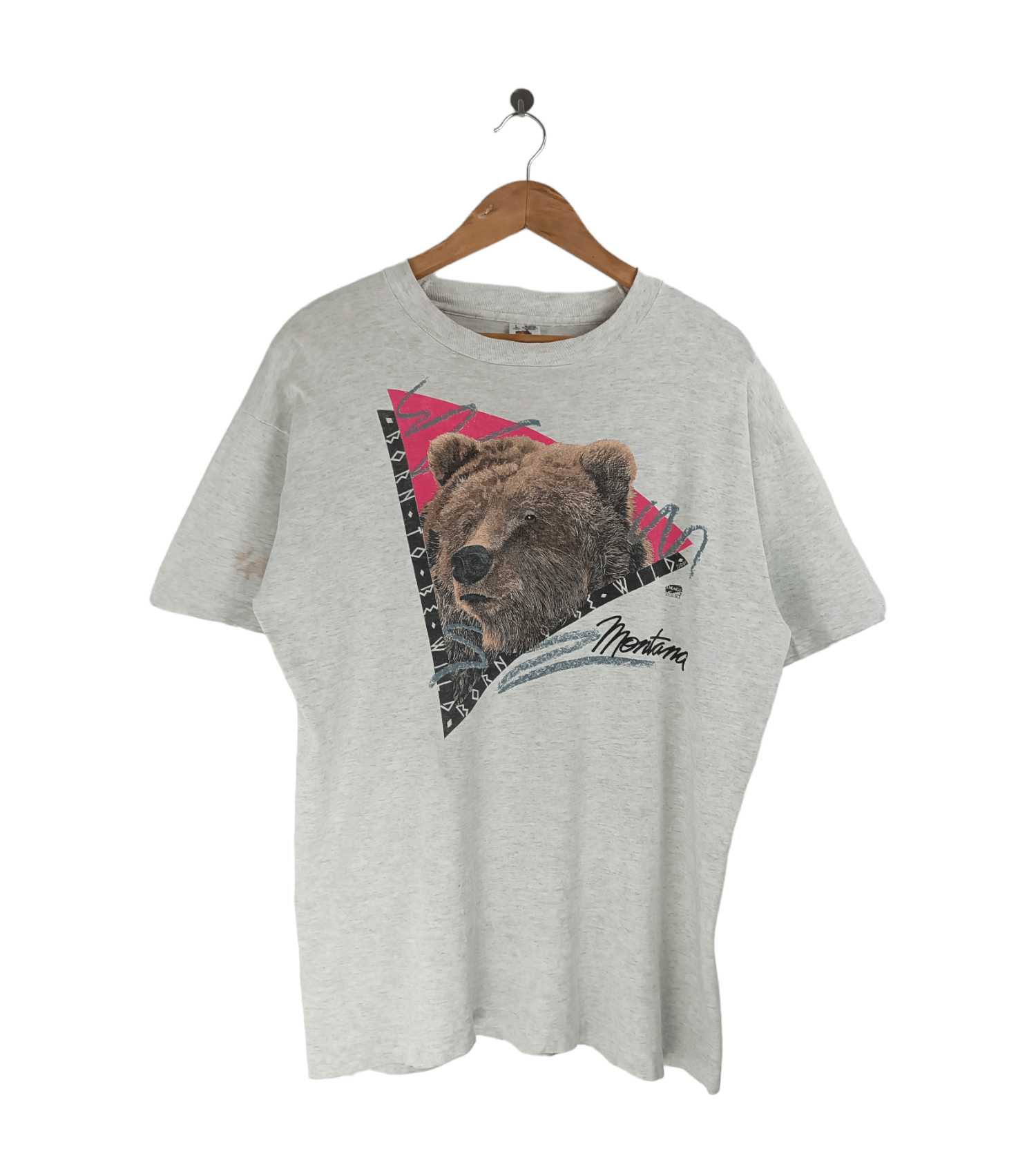 Vintage VINTAGE 90'S MONTANA BEAR BORN TO BE WILD ANIMAL WILD PLANET Size US L / EU 52-54 / 3 - 1 Thumbnail