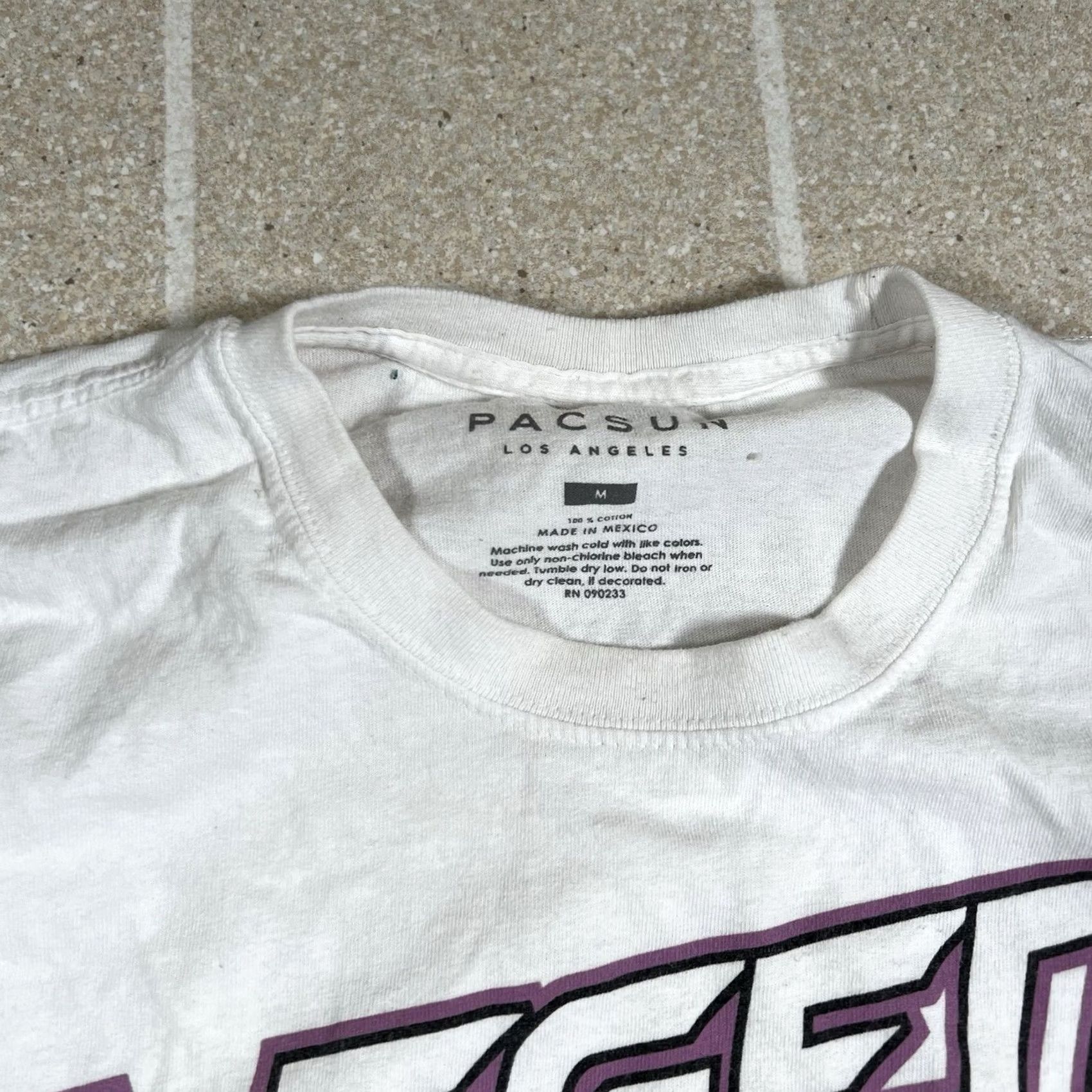 Pacsun Pacsun Men’s T-Shirt Long Sleeve Legend Ready Set Go Anime Size M White Mens Regular Size US M / EU 48-50 / 2 - 4 Thumbnail