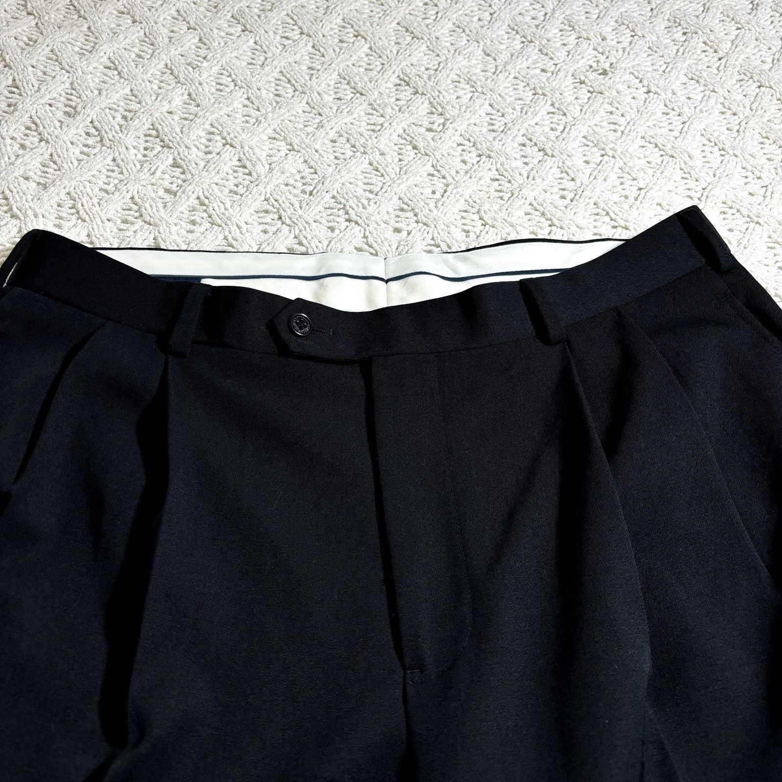 Brooks Brothers Brooks Brothers 1818 Madison Mens Dress Pants W36x31 Black W Size 36R - 2 Thumbnail