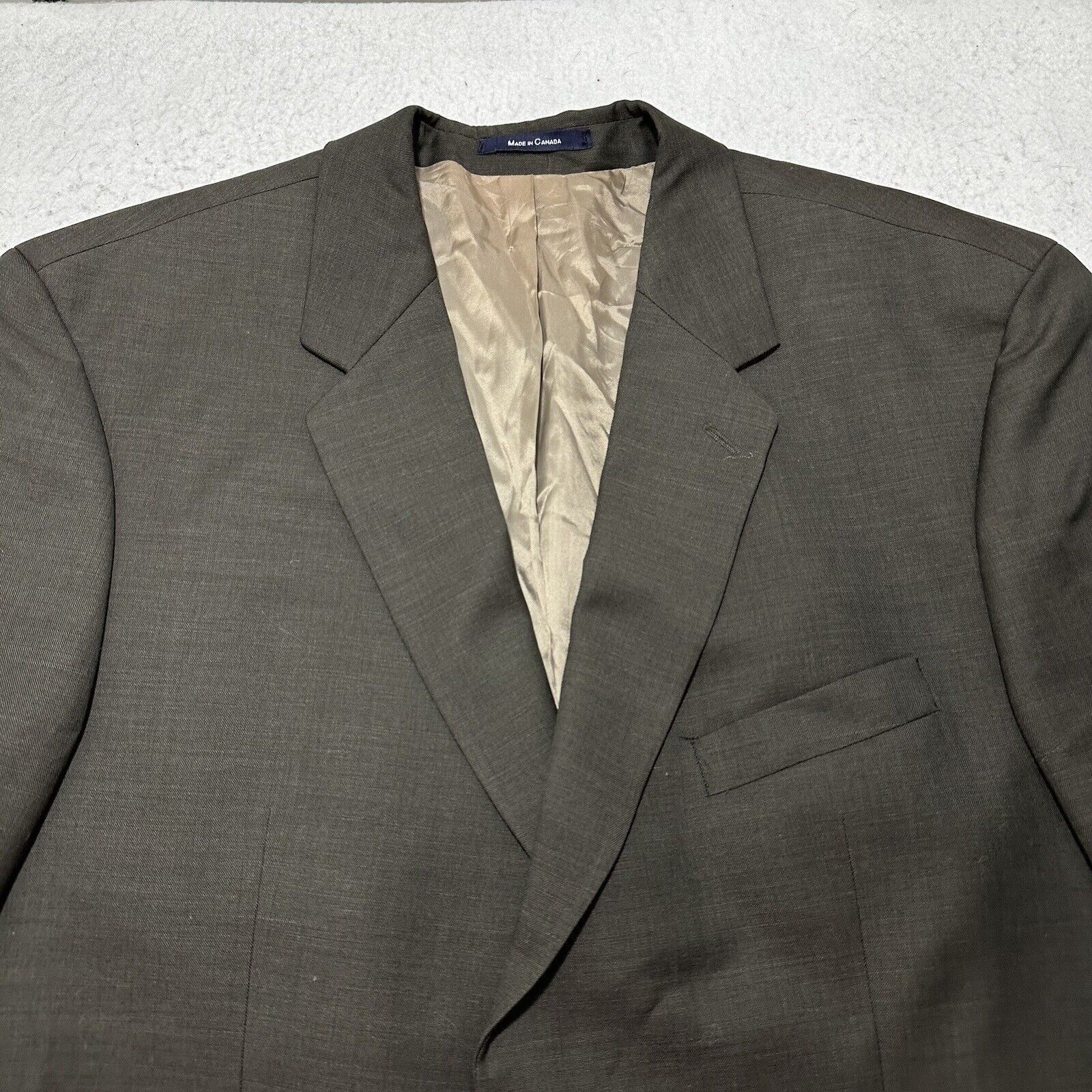 Ralph Lauren Ralph Lauren 46R Wool + Cashmere Suit Jacket Dark Brown Coat Size 46R - 2 Thumbnail