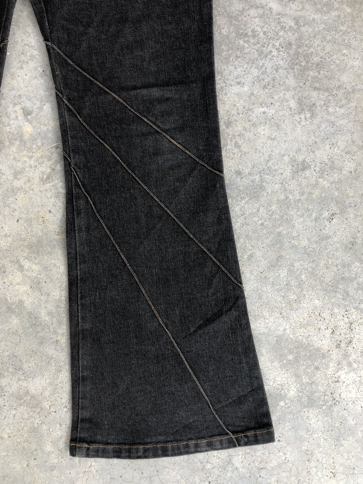 Vintage Japanese Playchess Flared Jeans Distressed Jeans Size US 32 / EU 48 - 7 Thumbnail