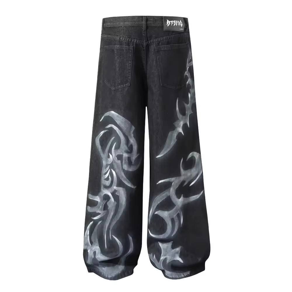 Japanese Brand × Vintage vintage hip-hop jeans Size US 35 - 2 Thumbnail