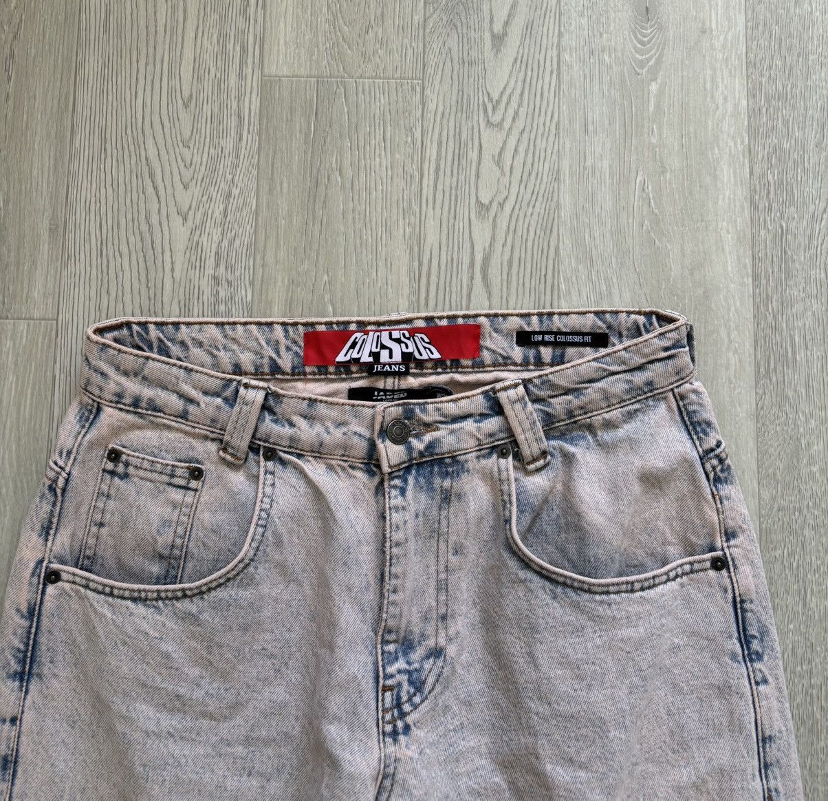 Jaded London × Vintage Baggy Jeans Colossus Jaded London Fit Low Rise Size US 28 / EU 44 - 2 Thumbnail