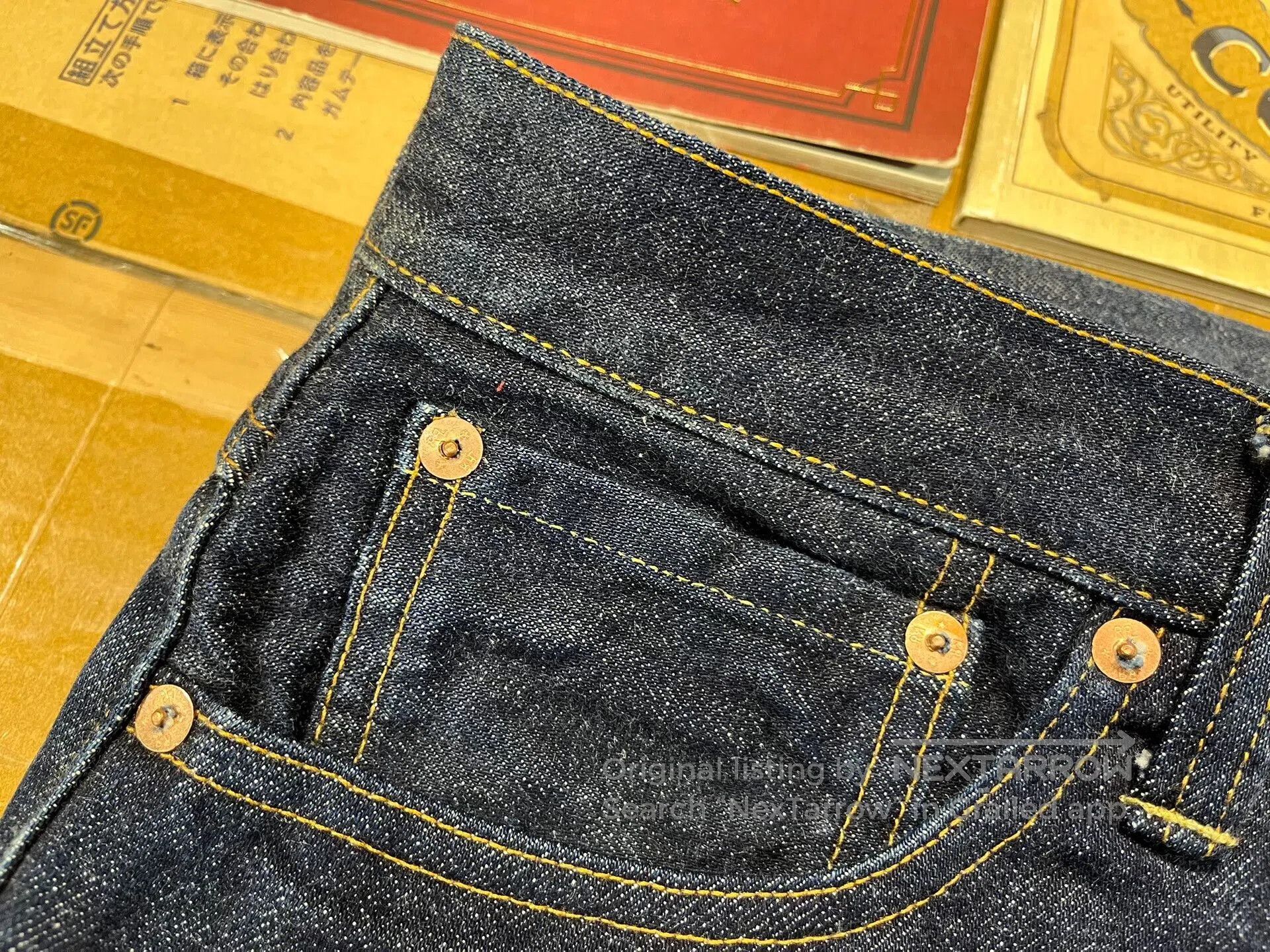 RRL Ralph Lauren RRL Limited Double Layer Thick Jeans. Size US 32 / EU 48 - 7 Thumbnail