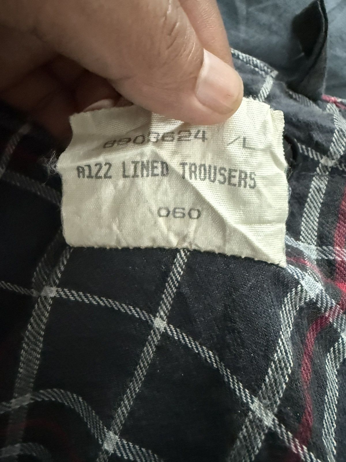 Barbour Barbour Outdoor Linen Pants Tartan Inside Made In England Size US 36 / EU 52 - 6 Thumbnail