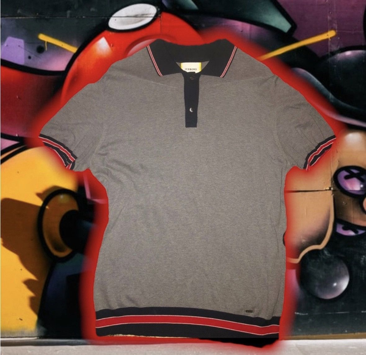 Iceberg 💎ViNTaGe💎 iCeBeRG🧊MiCKeY MOuSe 🐭 PoLo 👕 Size US M / EU 48-50 / 2 - 2 Thumbnail