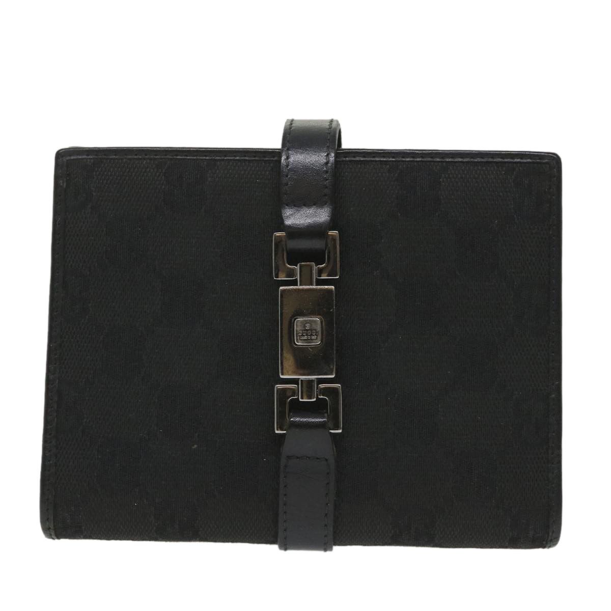 Gucci Couverture Agenda Black Canvas Wallet (Pre-Owned) Size ONE SIZE - 1 Thumbnail