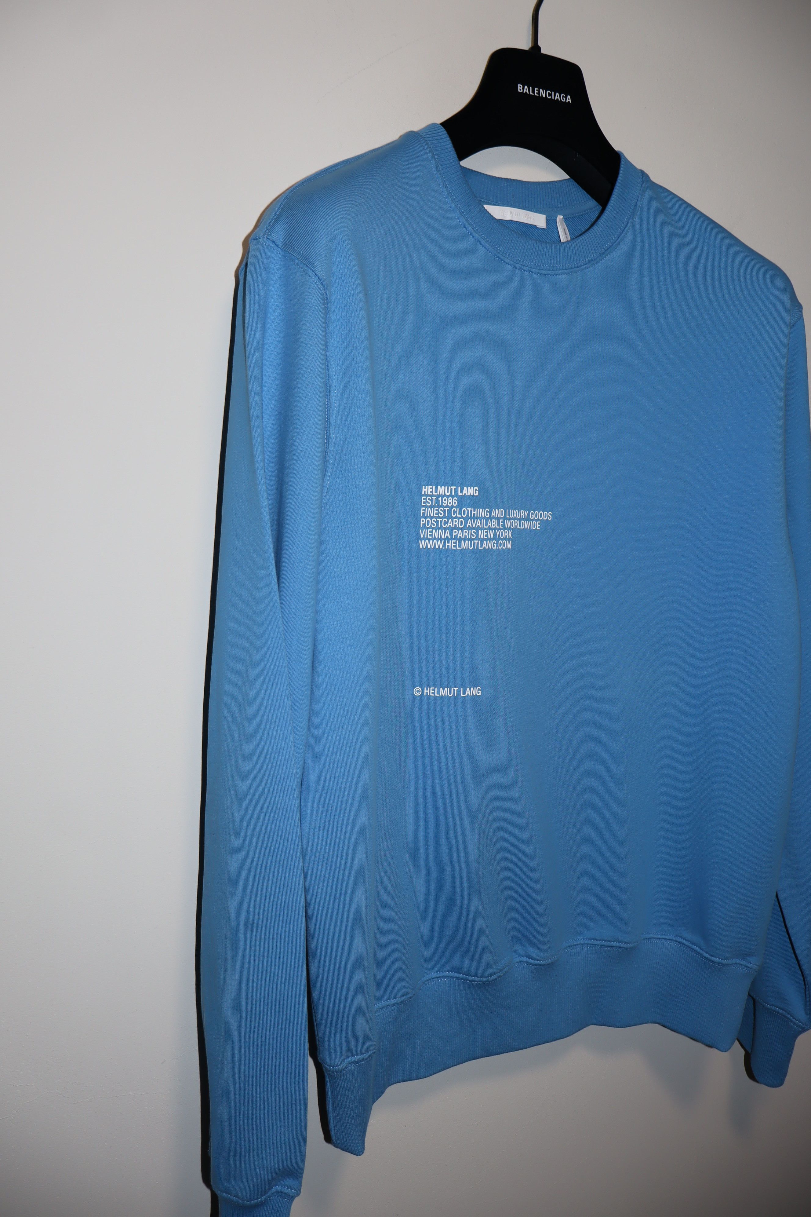 Helmut Lang Paris sweatshirt Size US S / EU 44-46 / 1 - 6 Thumbnail