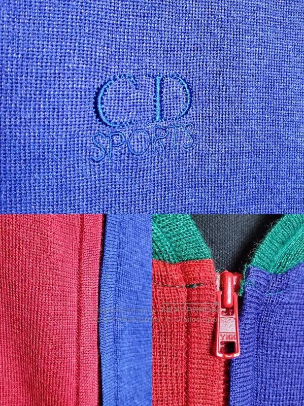 Dior Dior Red Wool Blend Embroidered Hoodie . Size M / US 6-8 / IT 42-44 - 9 Thumbnail