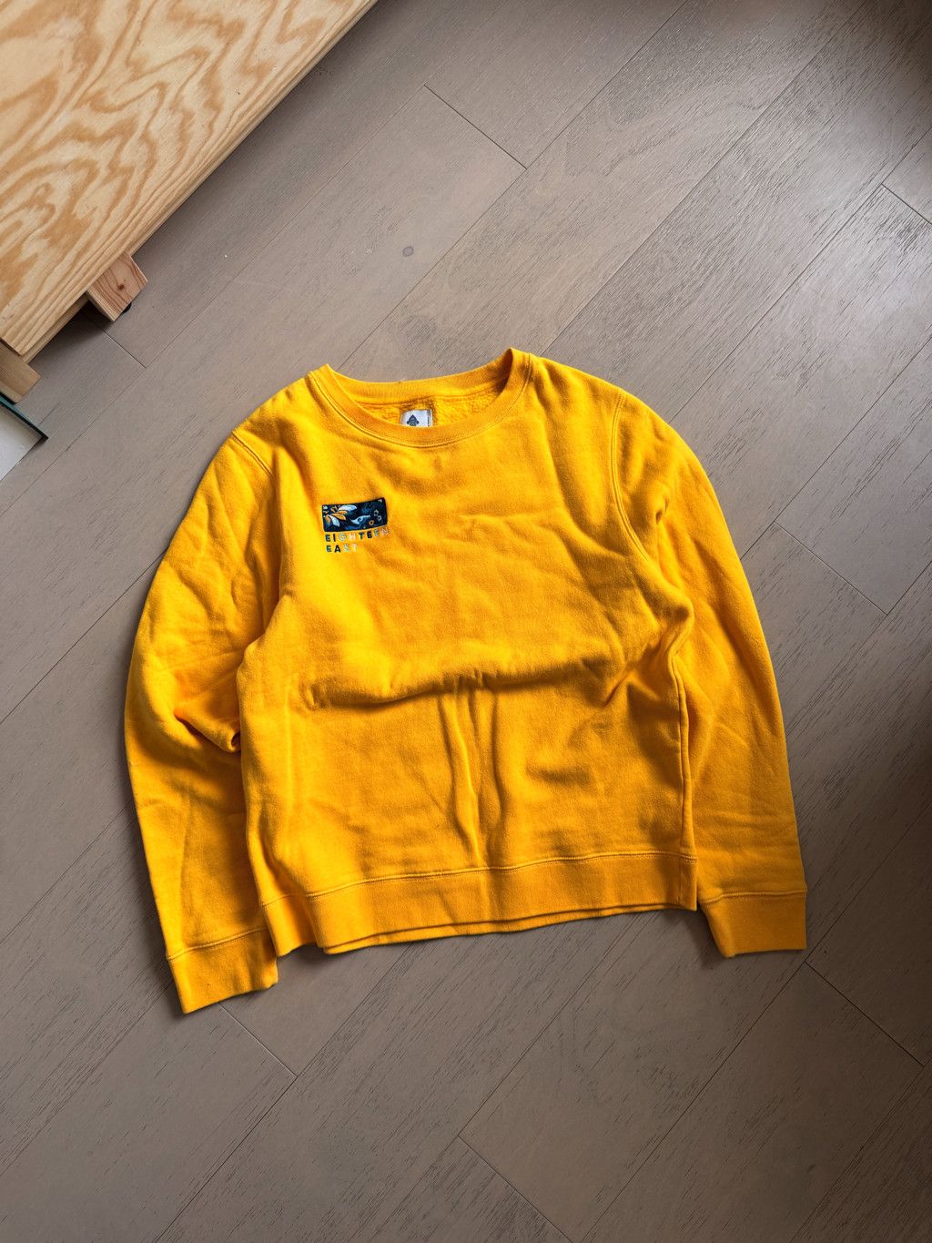18 East 18 East Yellow Crewneck Sweatshirt Size US M / EU 48-50 / 2 - 3 Thumbnail