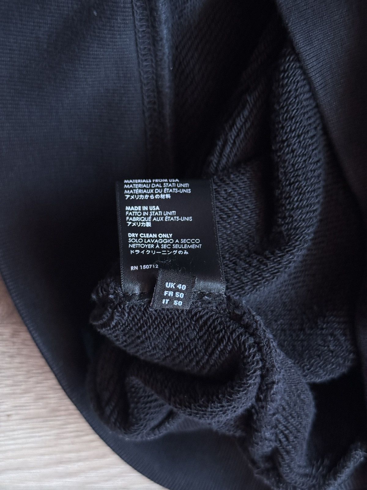 Amiri Amiri Black Sweatshirt Size L Size US L / EU 52-54 / 3 - 6 Thumbnail