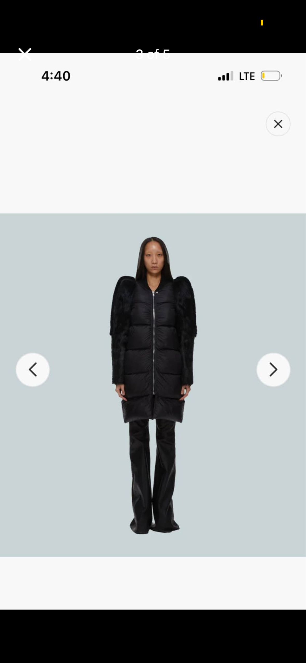 Rick Owens Rick Owens Puffer Size M / US 6-8 / IT 42-44 - 2 Thumbnail