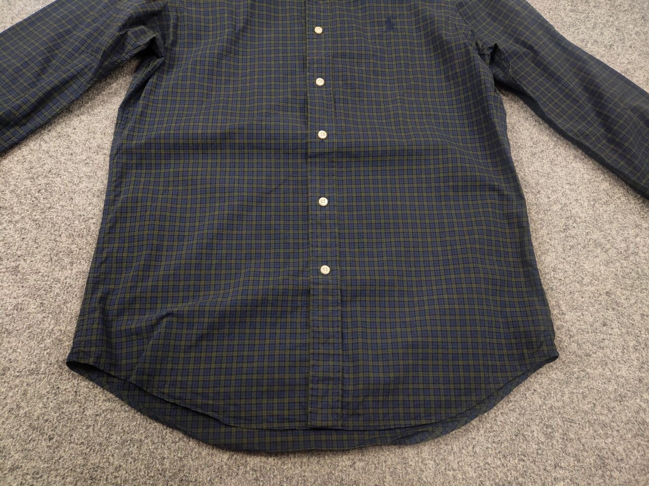 Polo Ralph Lauren Vintage Polo Ralph lauren Blue Check Button Flannel Shirt Size US M / EU 48-50 / 2 - 4 Thumbnail