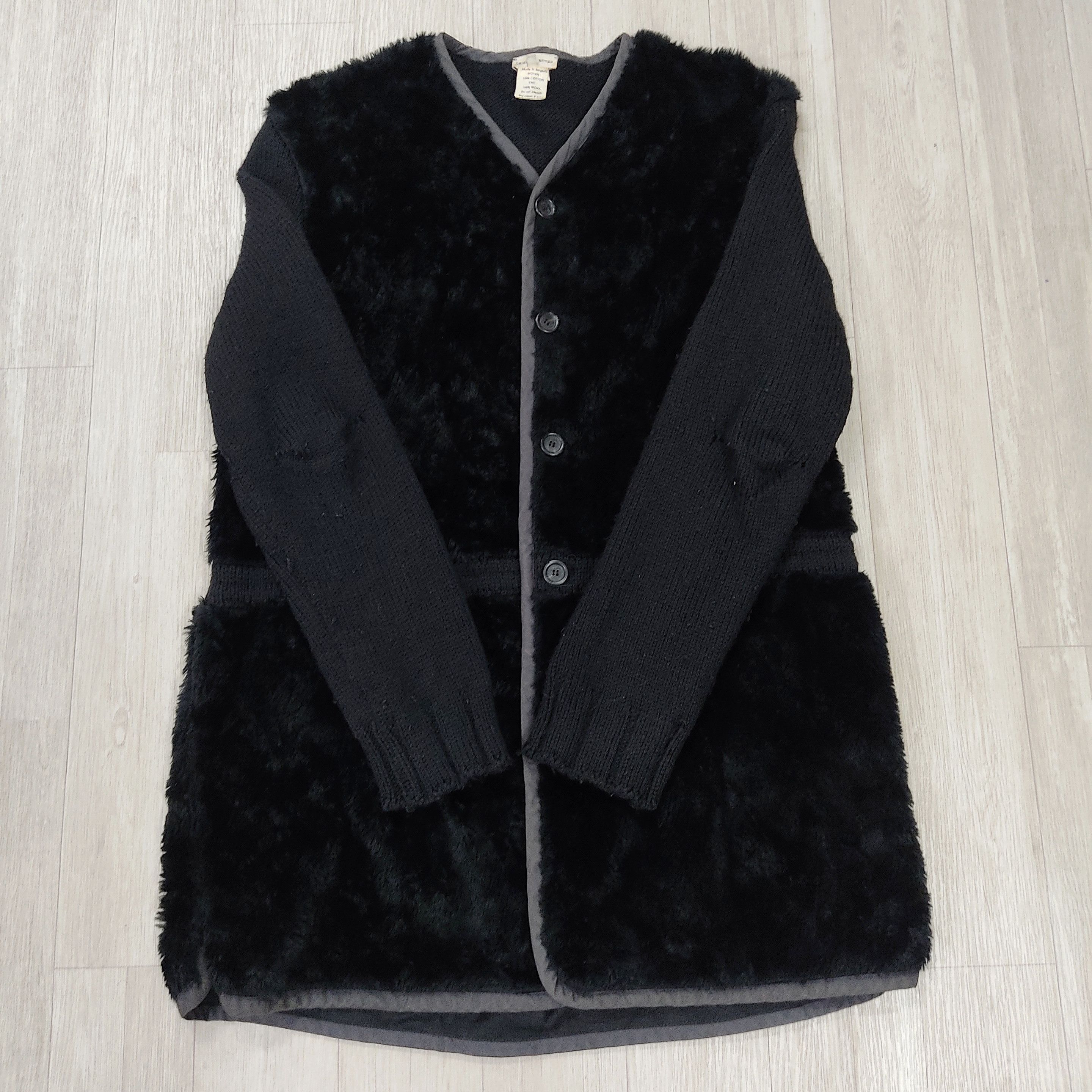 Dries Van Noten Dries Van Noten Fur Wool Woven Jacket Size US M / EU 48-50 / 2 - 9 Thumbnail